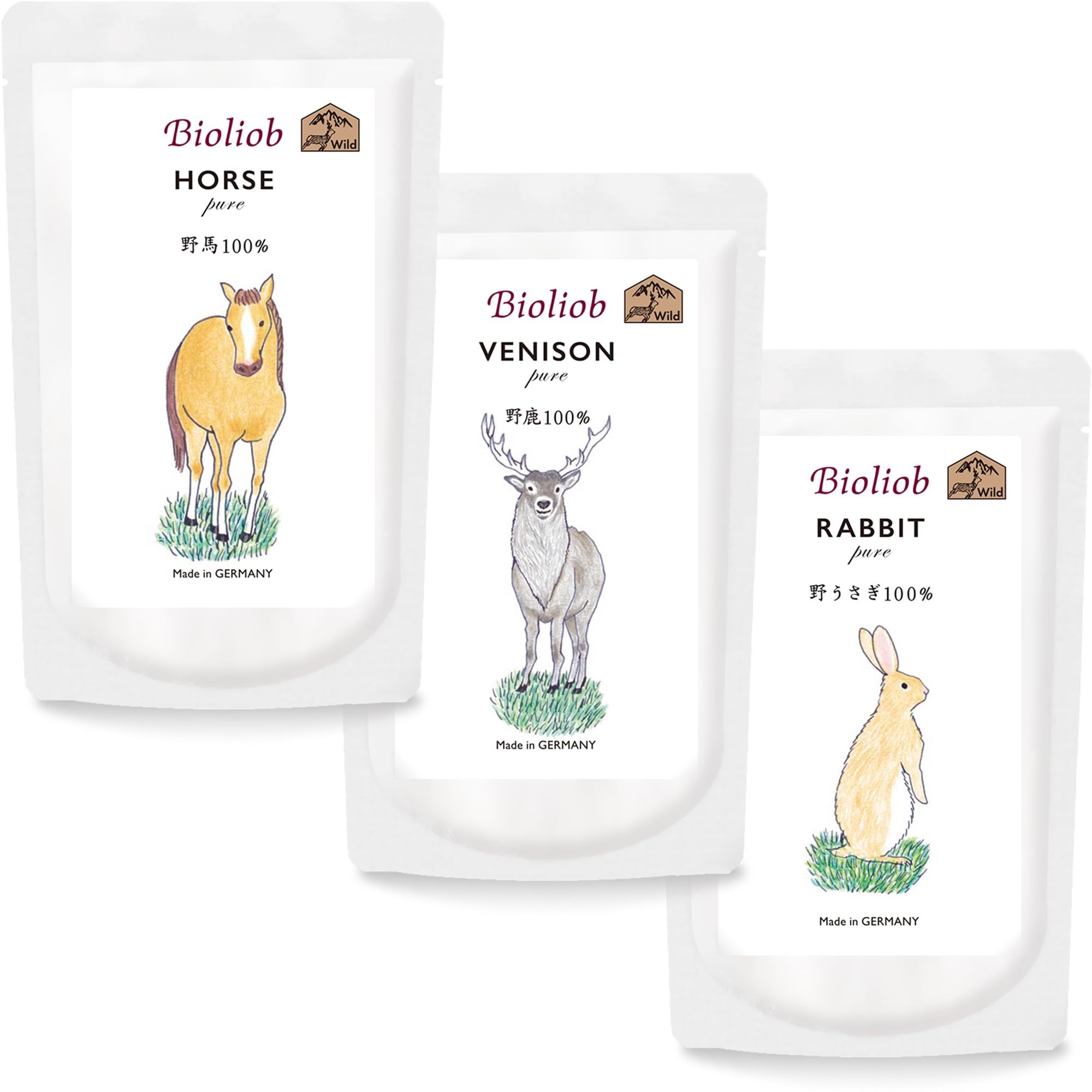 Amazon.co.jp: Bioliob ビオリオーブ ドイツ産 ペットフード 愛犬猫用