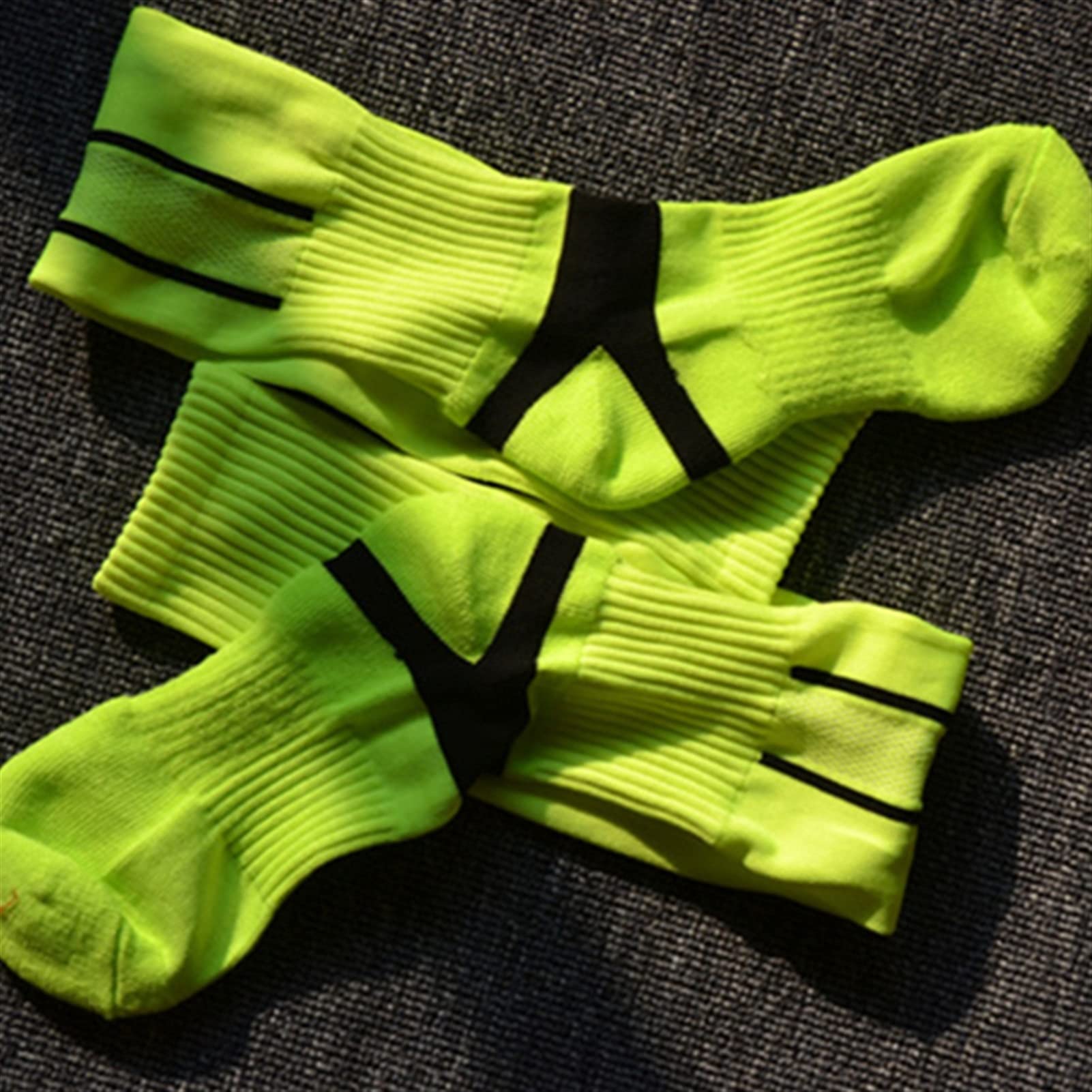Sporting Men Football Soccer Calzini Addensare Asciugamani in cotone pettinati Calzini al ginocchio Tube Ginocchio Calze durevoli Calzini da ciclismo Calzini da ciclismo Calzini da basket da calcio