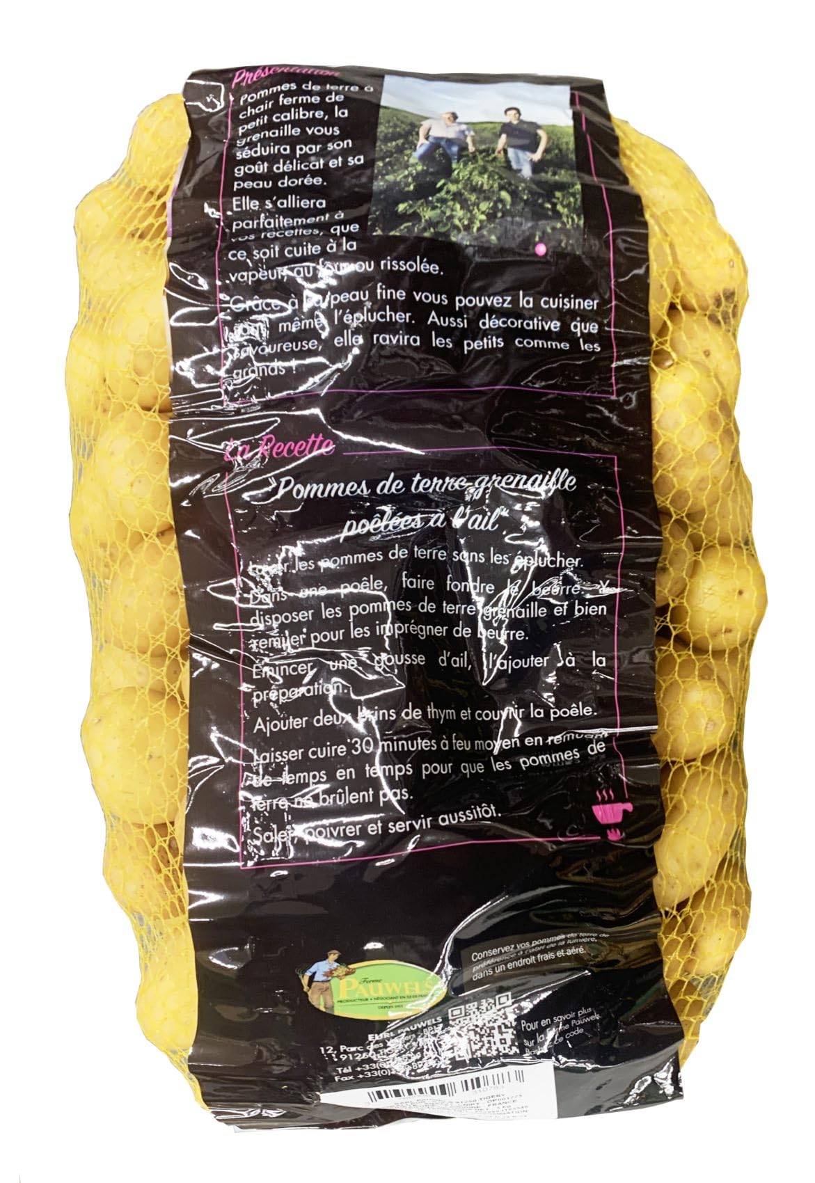 Pomme de Terre Grenaille Agata Filet 5kg Catégorie 1 France - Offres de 5 et 10kg - Livraison Gratuite France (10kg)