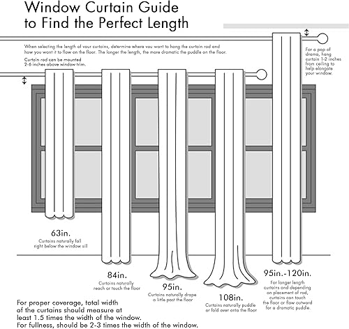 Miniatura 7 de Madison Park Aubrey - Cortina de estampado de cachemira de pelo sintético con forro de privacidad para sala de estar, cocina, habitación y