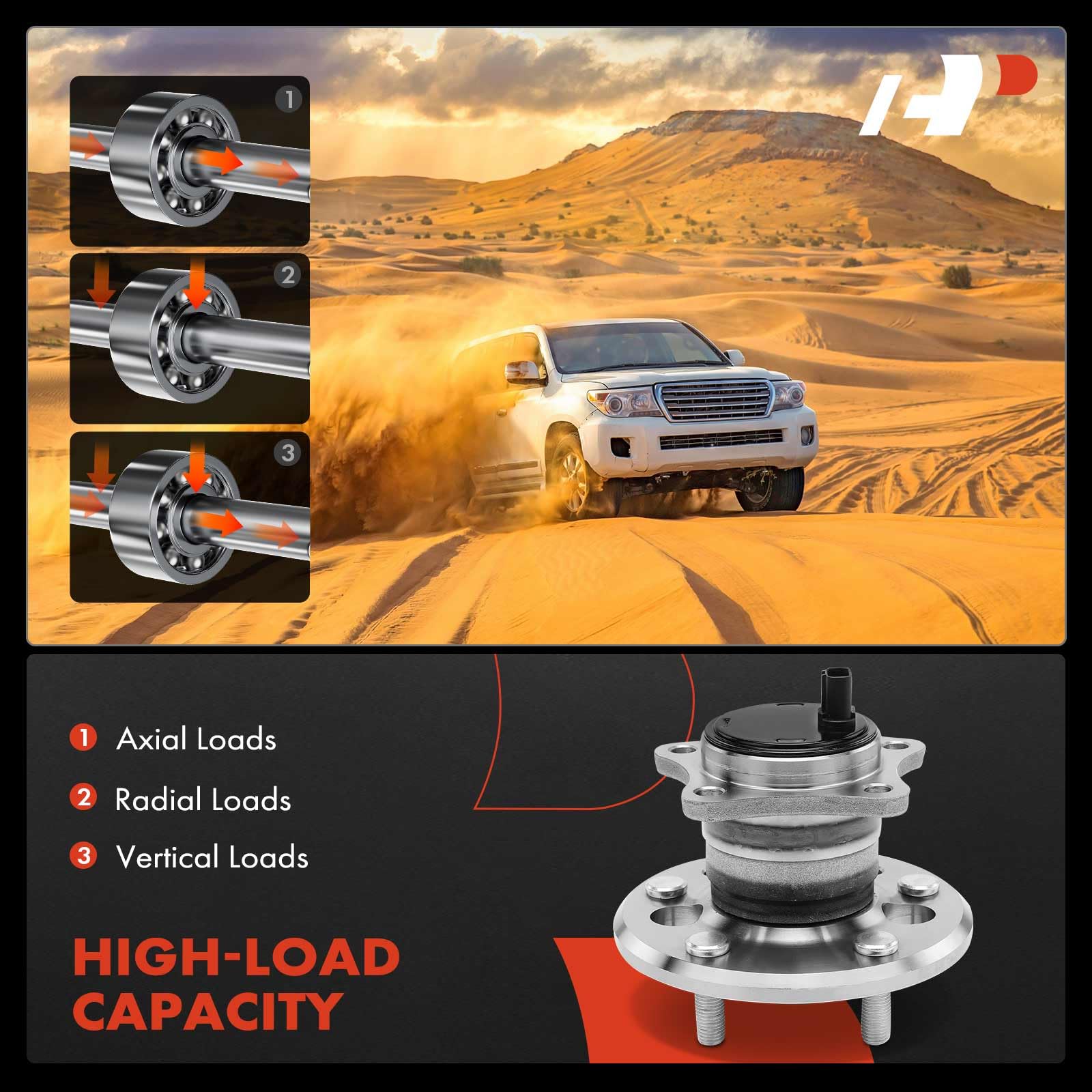 Juego De Cojinetes Y Bujes De Rueda Trasera Para Toyota