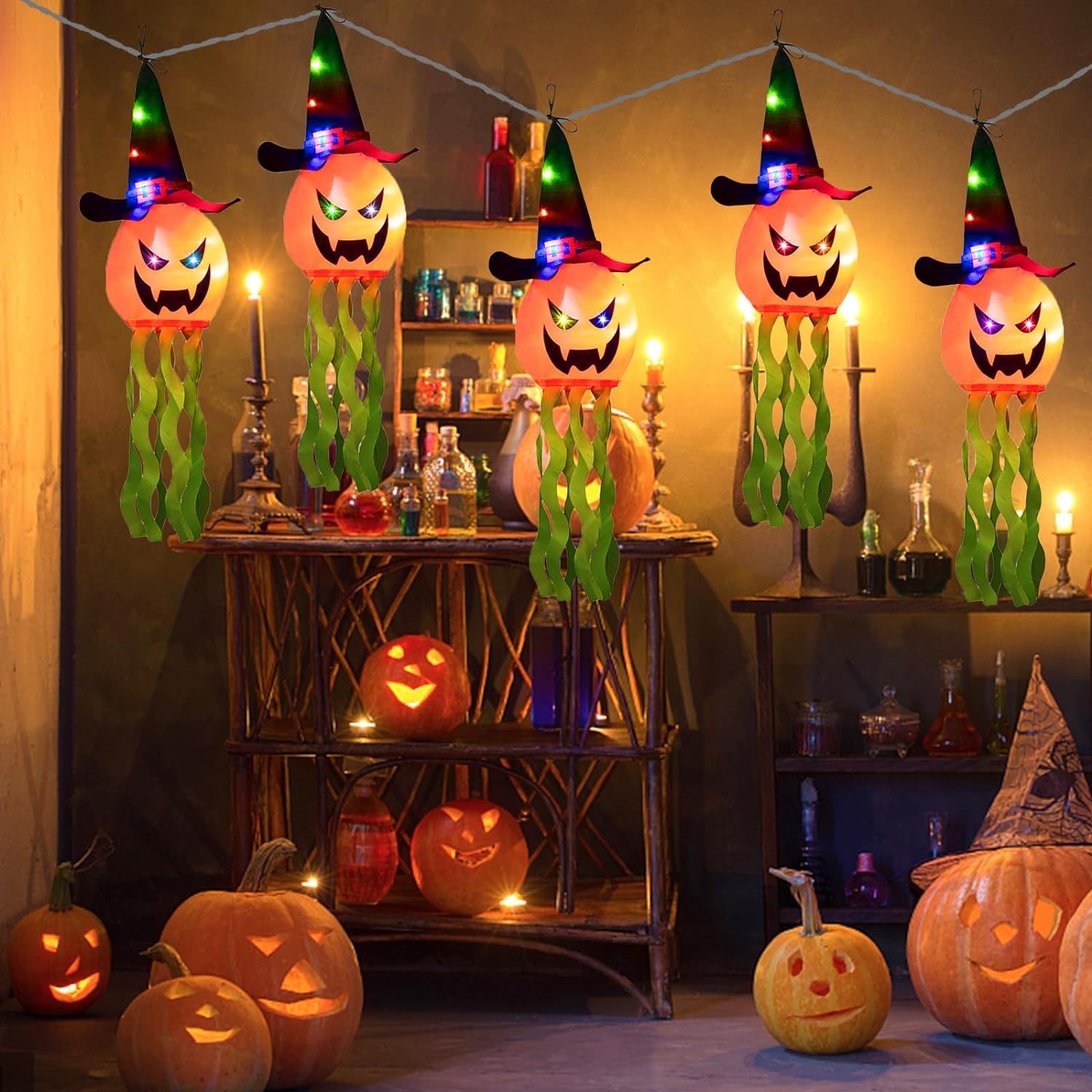 Itkcozcg decorazioni casa, zucca di Halloween decorazioni esterne ornamenti per la casa zucche partito resina mestiere