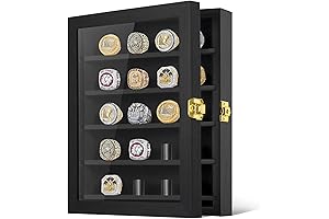 Kacorn Championship Ring Display Case | Show Rings in Style