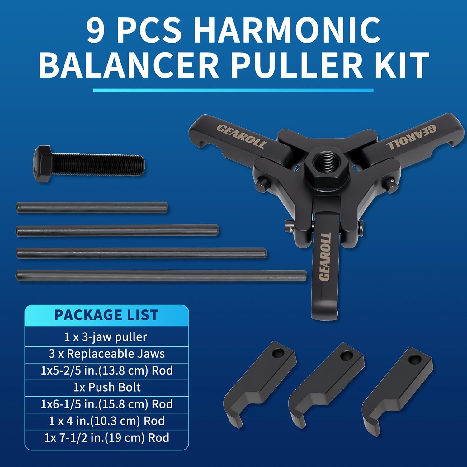 Harmonic Balancer Puller&66515 Harmonic Balancer Installation Tool