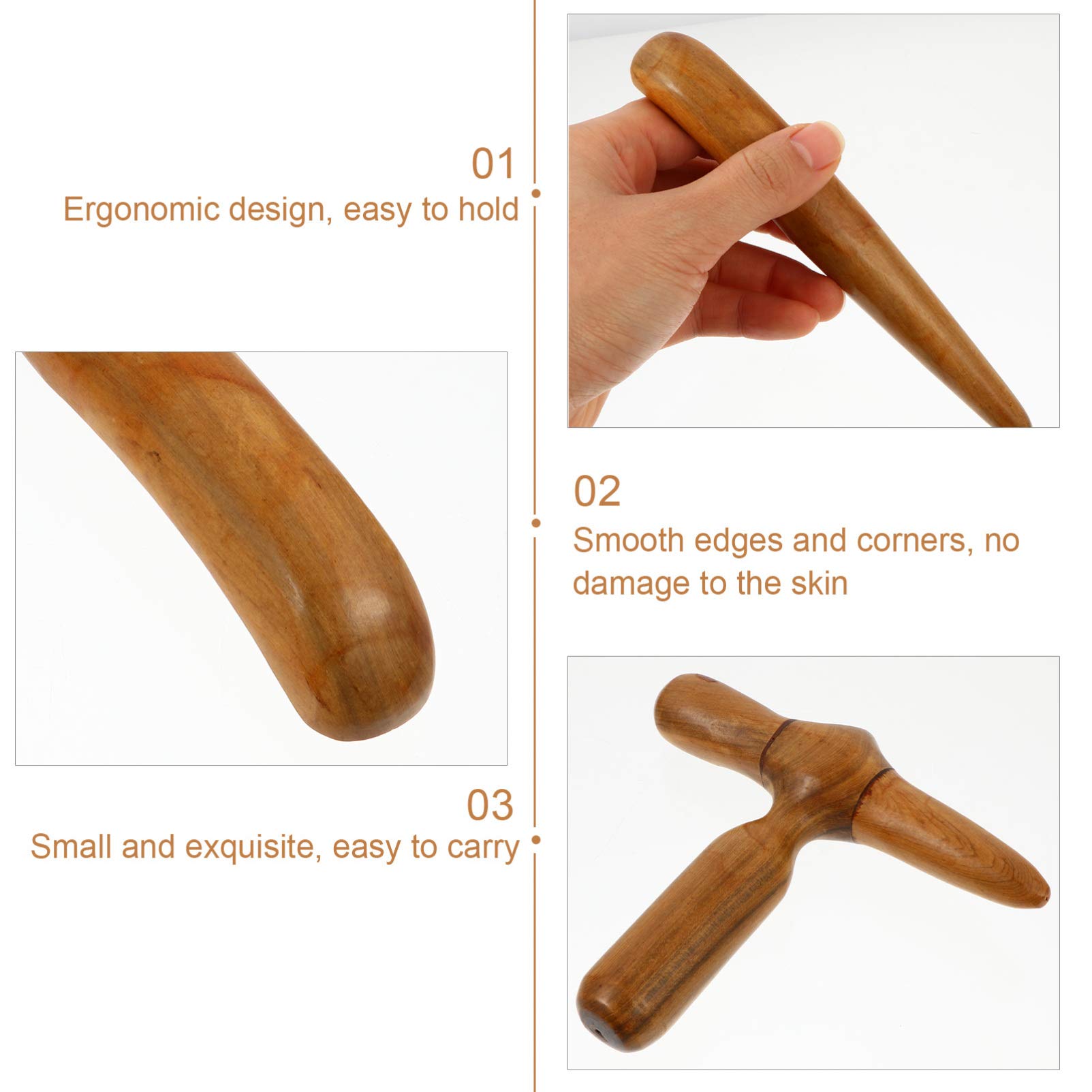 Amazon | NERVUP つぼおし棒 マッサージ 棒 木製 足つぼ 足裏 ツボ押し