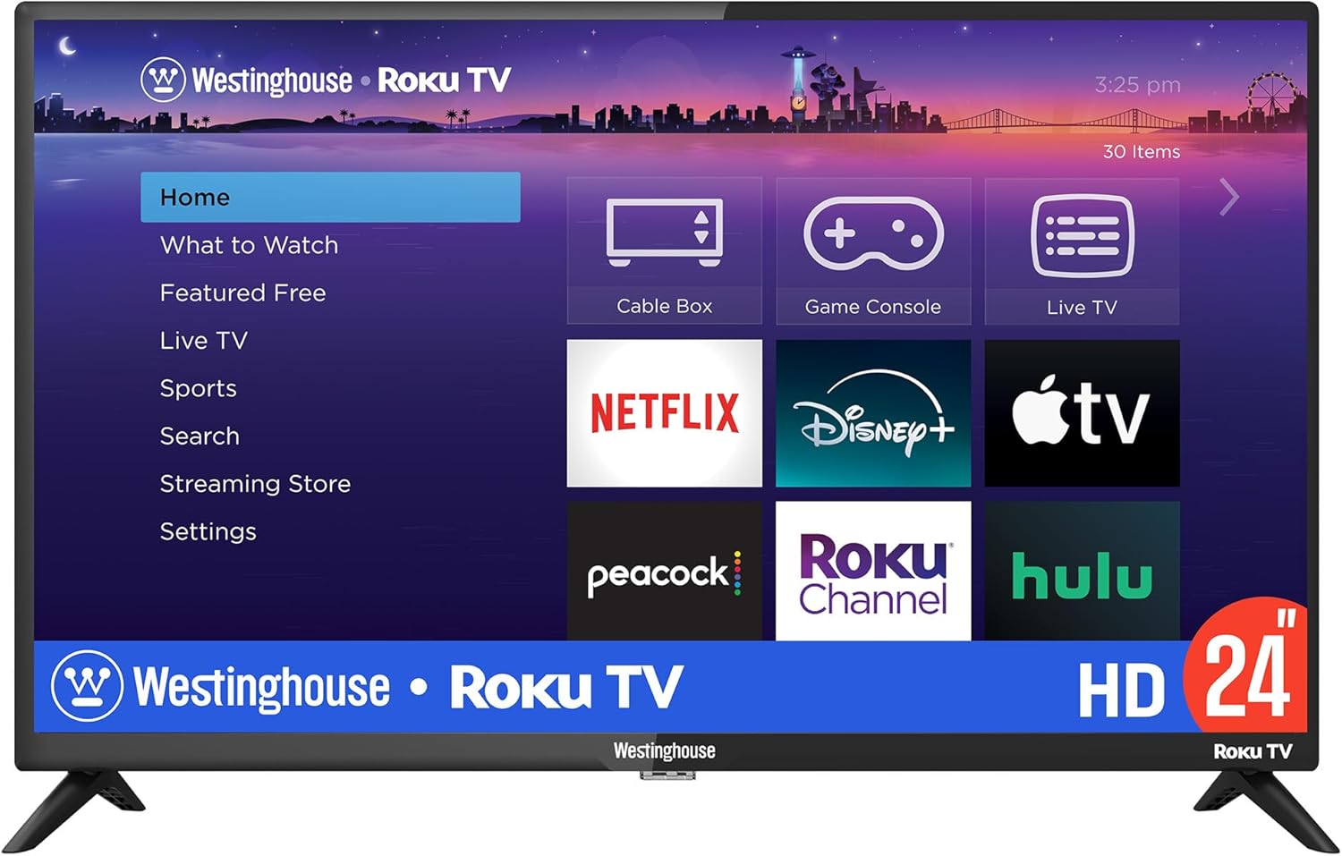 Westinghouse Roku TV - 24 Inch Smart Television
