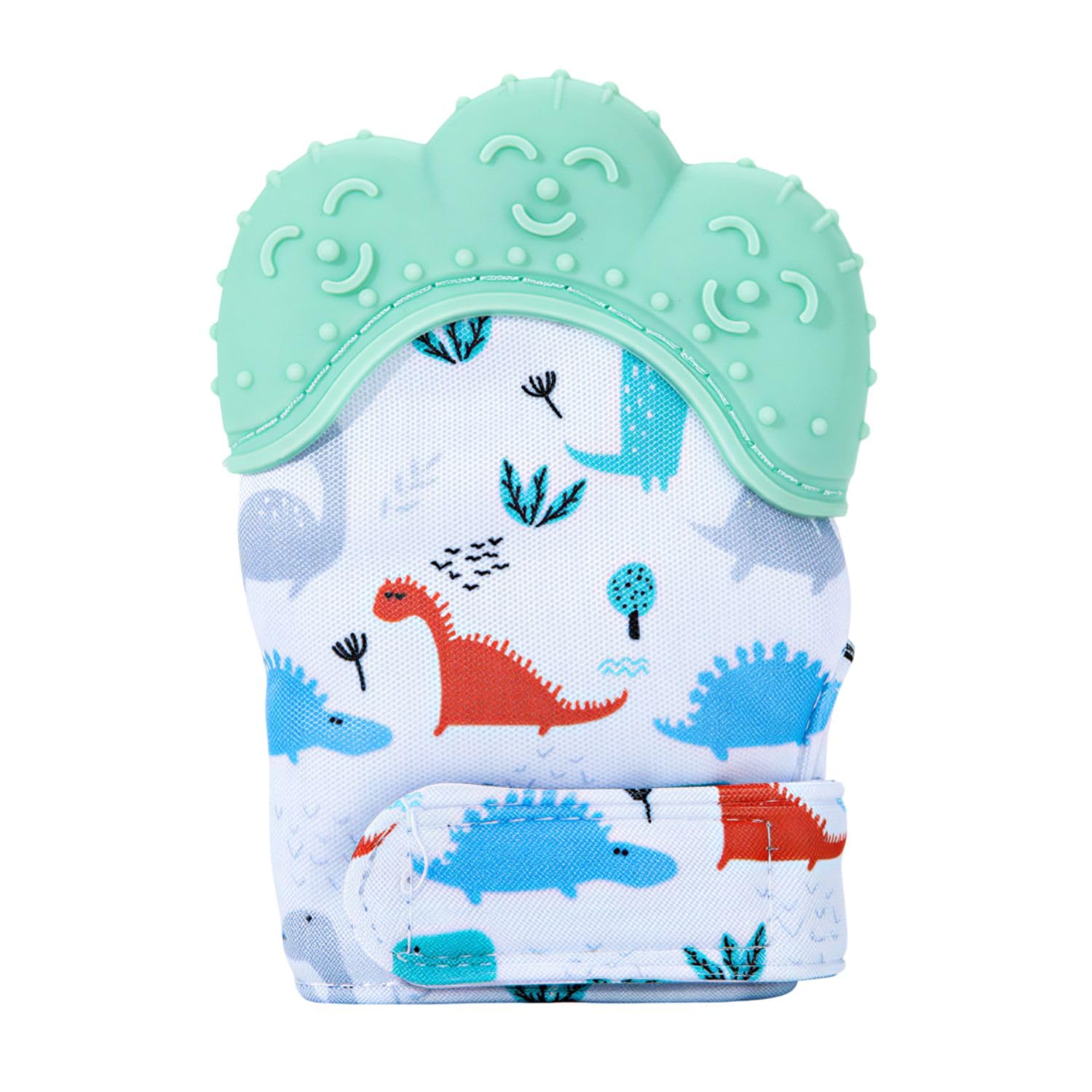 FunBlast Baby Teething Mitten – Soft Silicone Teether Glove for Infants, BPA-Free, Safe & Comfortable Teething Toy for 3+ Months Babies, Toddlers, Infants (Seagreen)-image-9