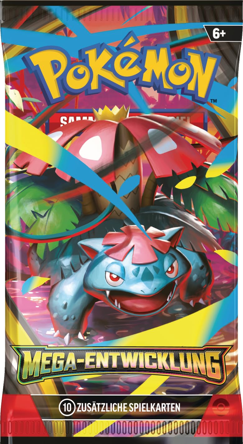 Pokémon-Sammelkartenspiel: Boosterpack-Display Mega-Entwicklung (enthält 18 Boosterpacks)