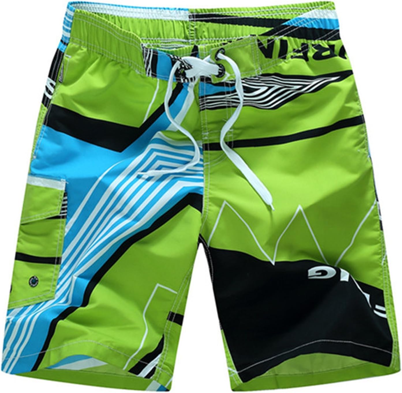 IKUMA Swimwear Mens Swim Shorts Surf Wear Board Shorts Summer Swimsuit Bermuda Beach Trunks Short