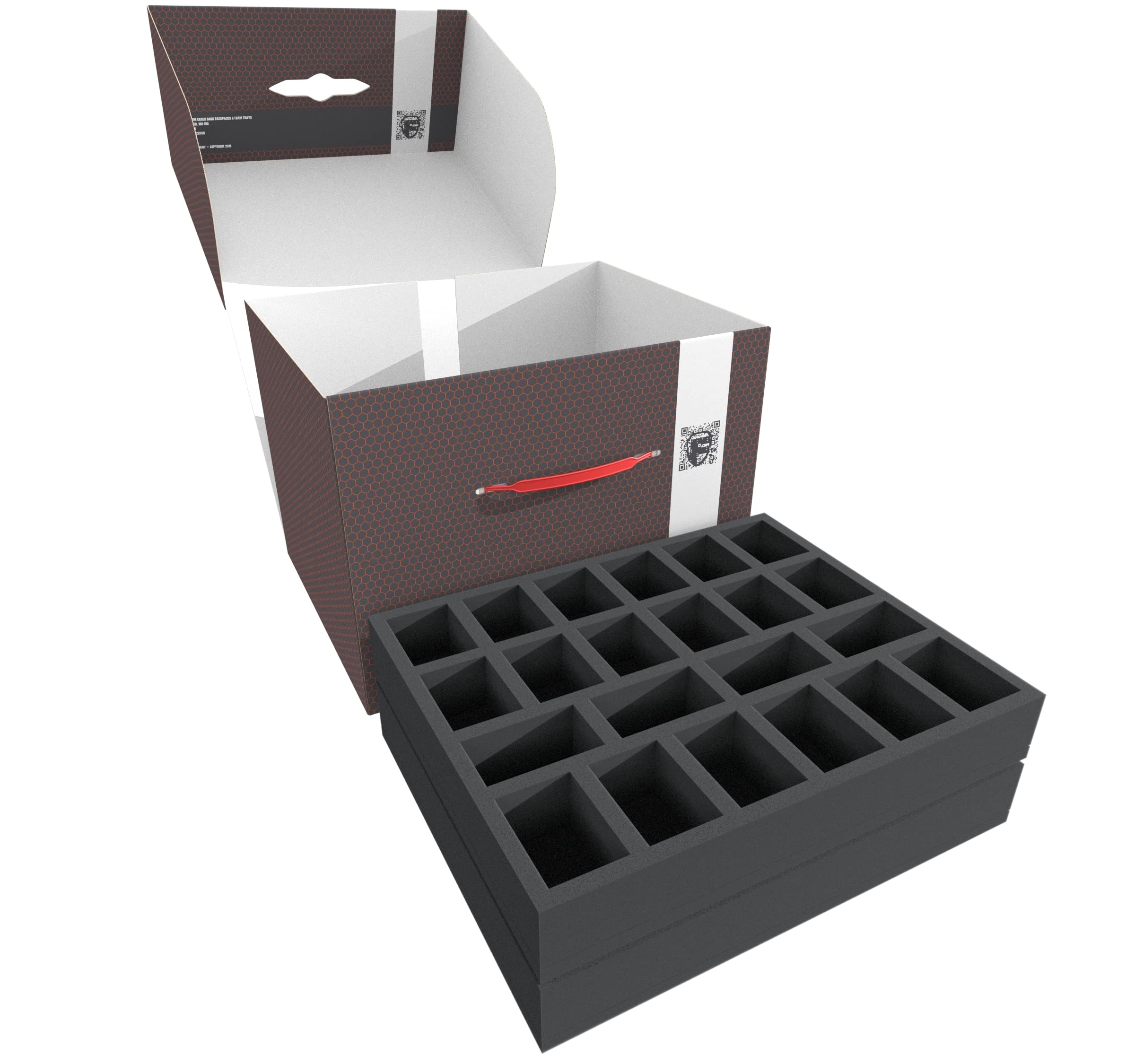 Feldherr Lagerbox FSLB250 für 110 Miniaturen auf 40 mm Base