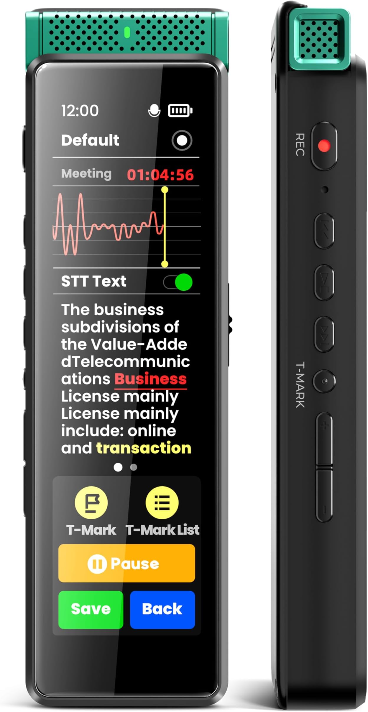 Amazon.com: 72GB Digital Voice Recorder with Playback, Innioasis R1 ...