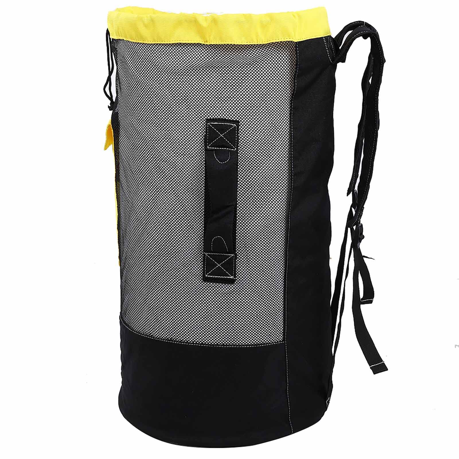 Tbest Borsa da Sub 80 Litri Zaino da Nuoto in Tessuto a Rete Traspirante con Tasche Multiple