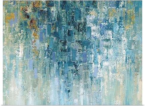 GREATBIGCANVAS I Love The Rain Unframed Poster Print