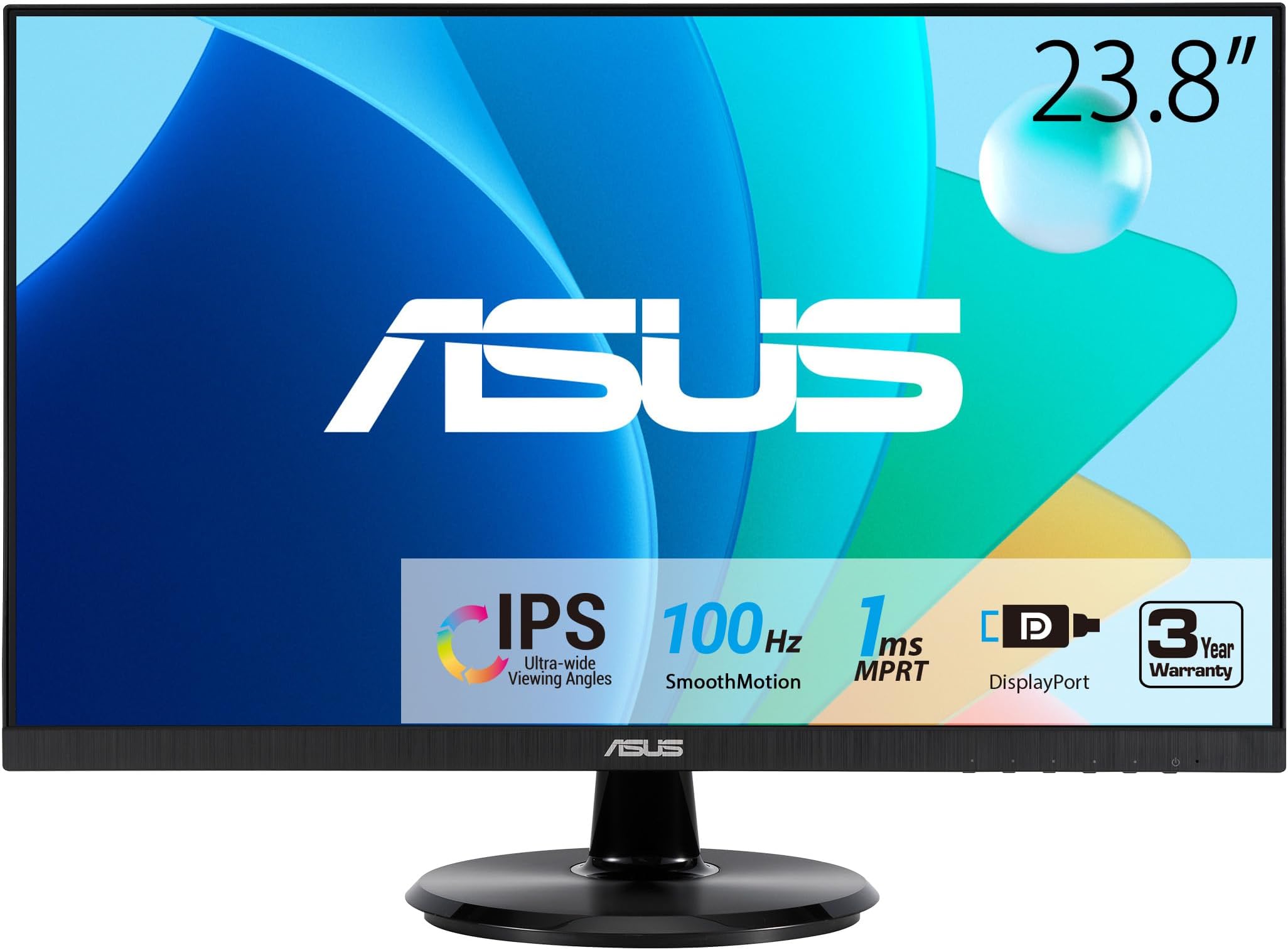 Amazon.com: ASUS 24” (23.8-inch viewable) 1080P Eye Care Monitor ...