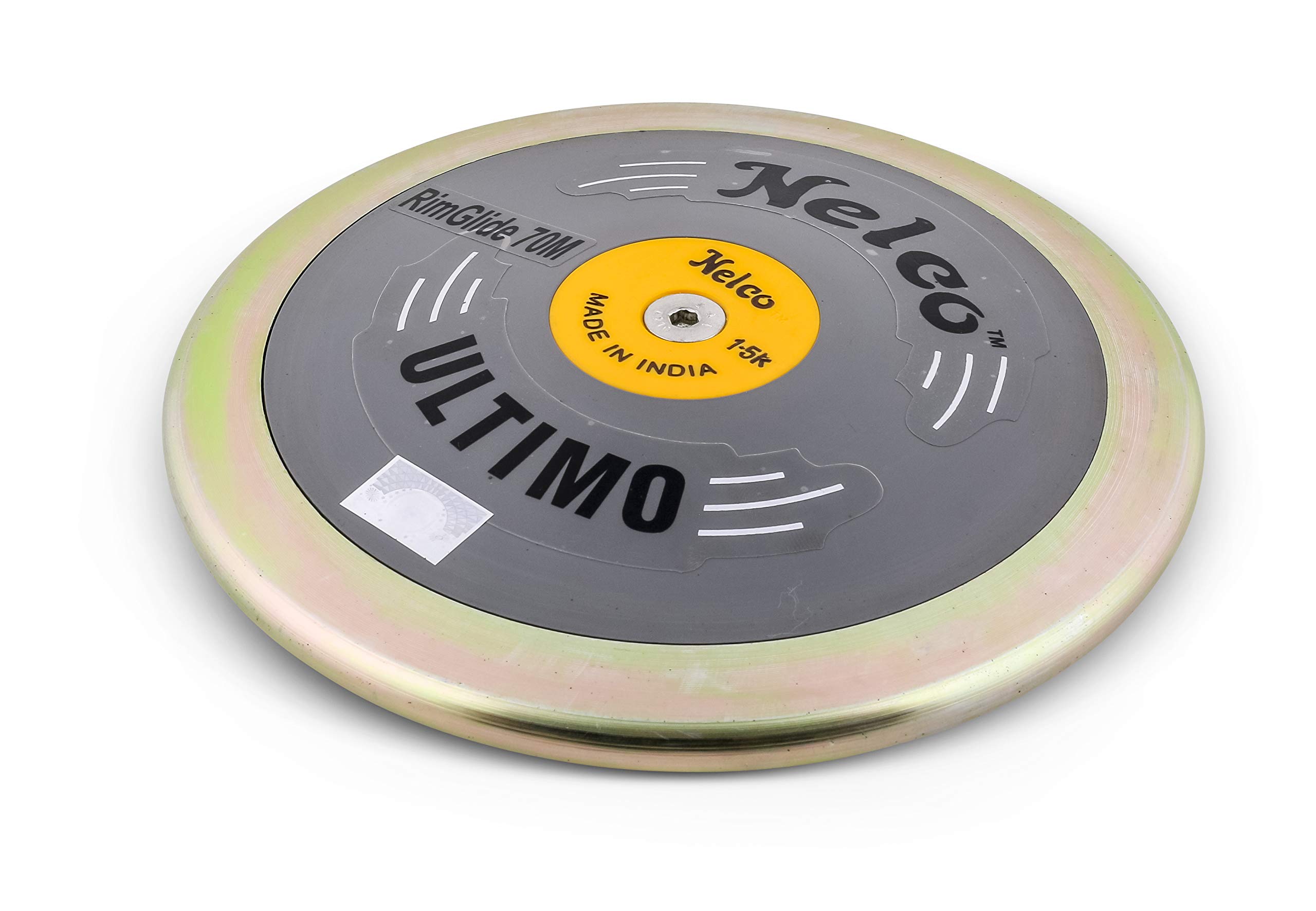 HAEST Nelco Disque de compétition New Ultimo Super Spin - 1,00 kg - 1,50 kg - 1,75 kg - 2,00 kg - IAAF