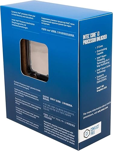 Miniatura 2 de Procesadores Intel bx80677i37350 K 7th Gen Core Desktop