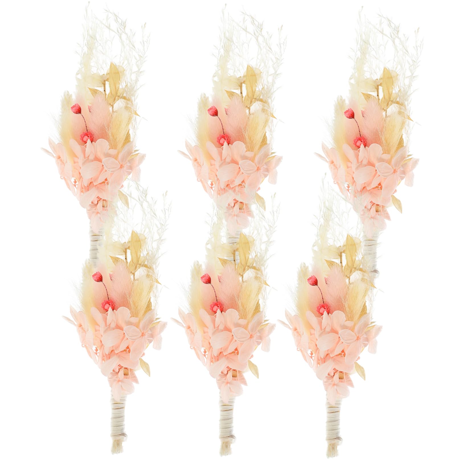STOBAZA 2stücke Mini Trockenblumenstrauß Bundles Dried Flowers Für Kreative Deko Für Vasen Hochzeits Und Wohnraumgestaltung Pflegeleicht Natürliche Farben Bastelmaterial
