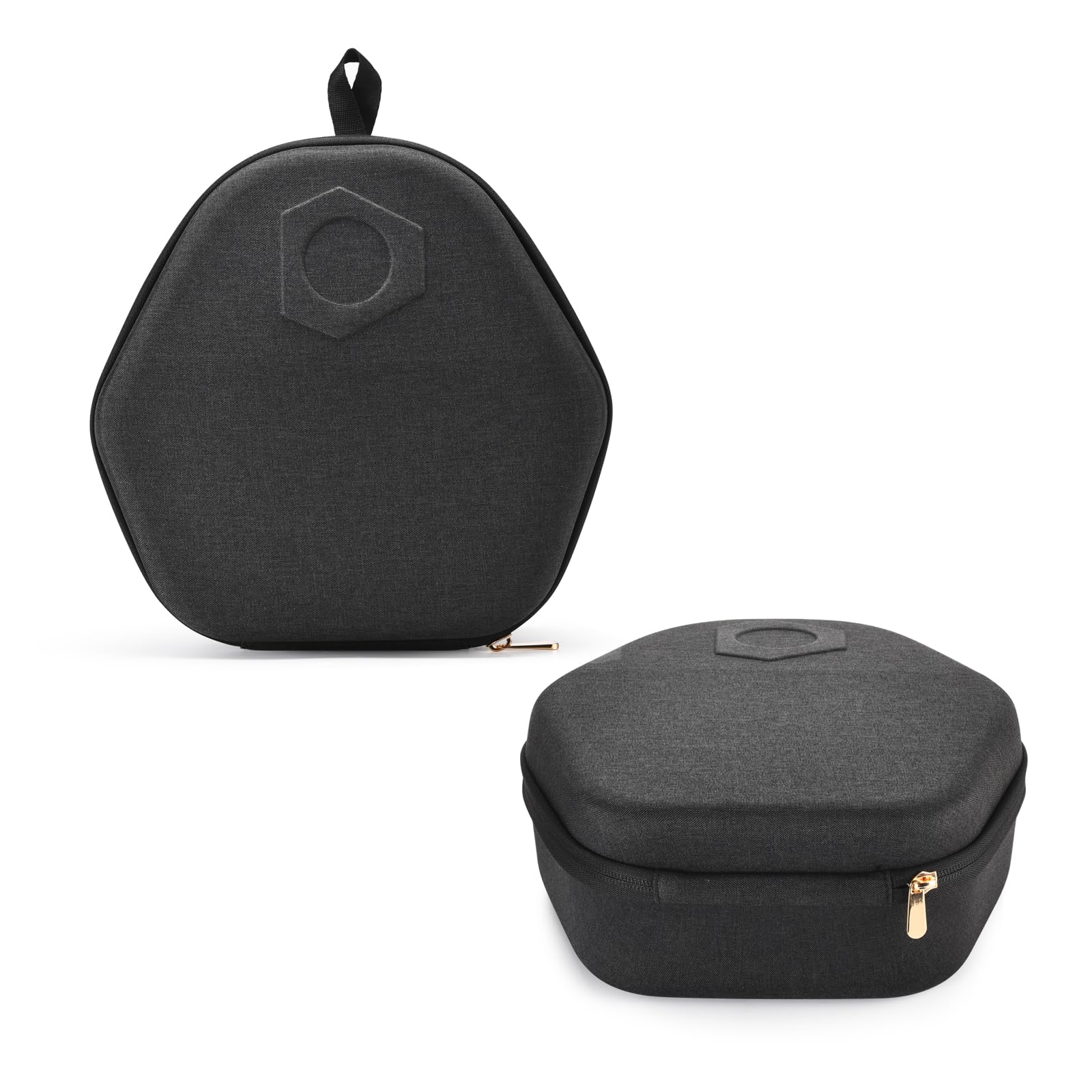 Custodia da viaggio per cuffie organizer ergonomico resistente alle vibrazioni interno e design con cerniera di facile accesso per il 2024
