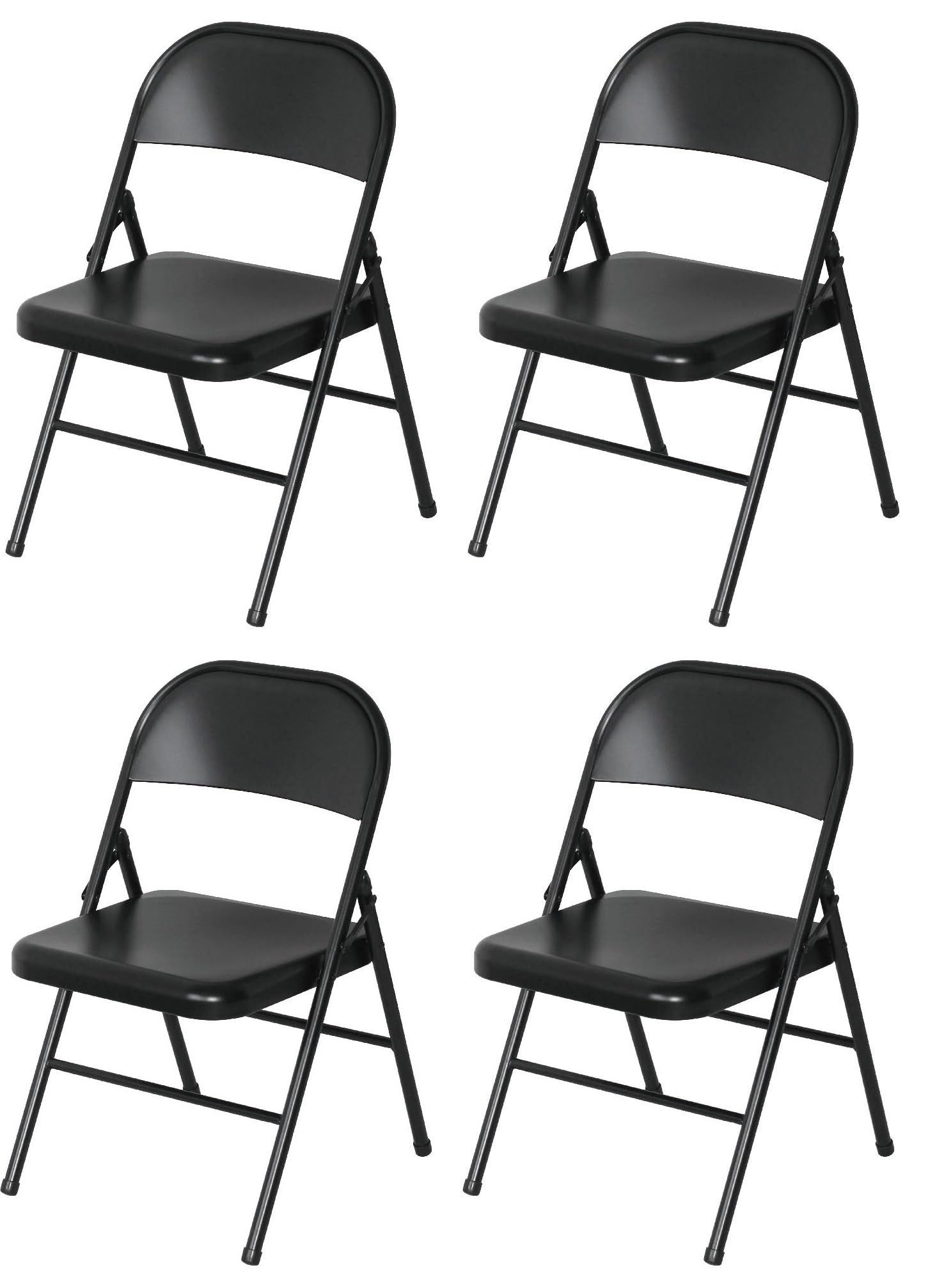 AVANTI TRENDSTORE - Cervatto - Sedia pieghevole con struttura in ferro. Seduta e schienale NON imbottiti. Disponibile in diversi colori e anche in set da 2 o 4 pezzi. Dimensioni LAP ca. 46x73x47 cm