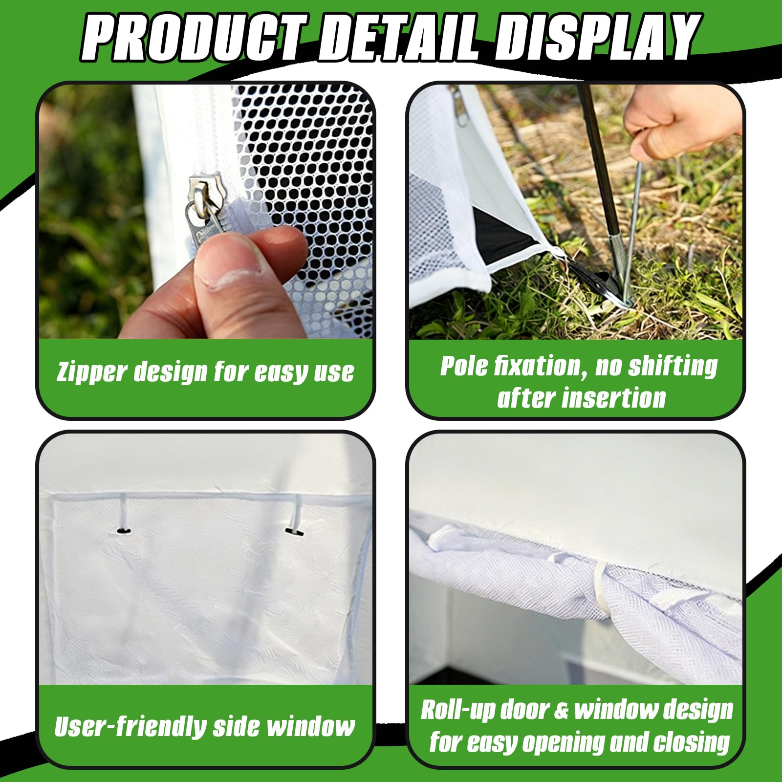 Tragbarer Sprühschutz Lackierzelt 300 x 183 x 200cm mit eingebautem Boden Sprühkabine für DIY