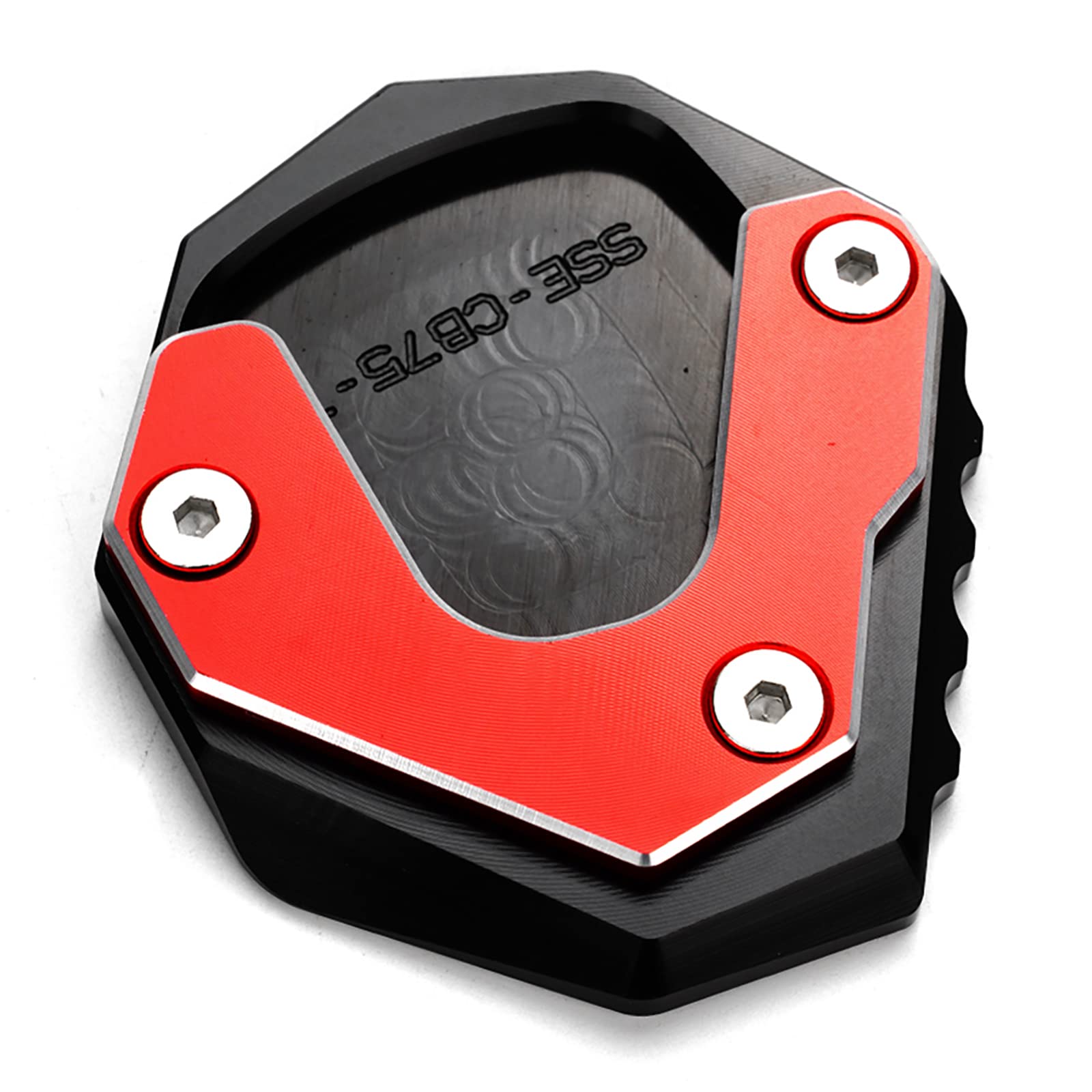 Coussinet De Béquille Modeer Pour Honda CB750 Hornet/XL750 Transalp 2023-2025 - Rouge CNC