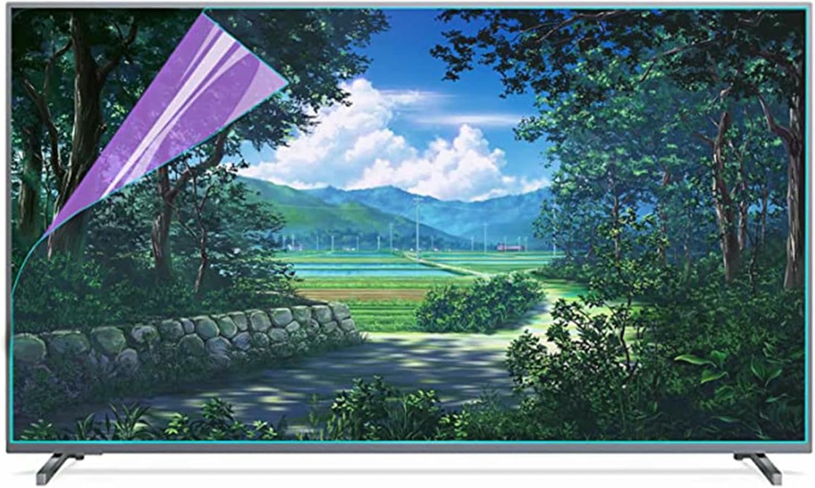 Protectores De Pantalla De TV 32-75 En Película De TV Anti Luz Azul, Filtro Protector De Pantalla Anti-UV, Película Anti-Reflejo Protege Sus Ojos