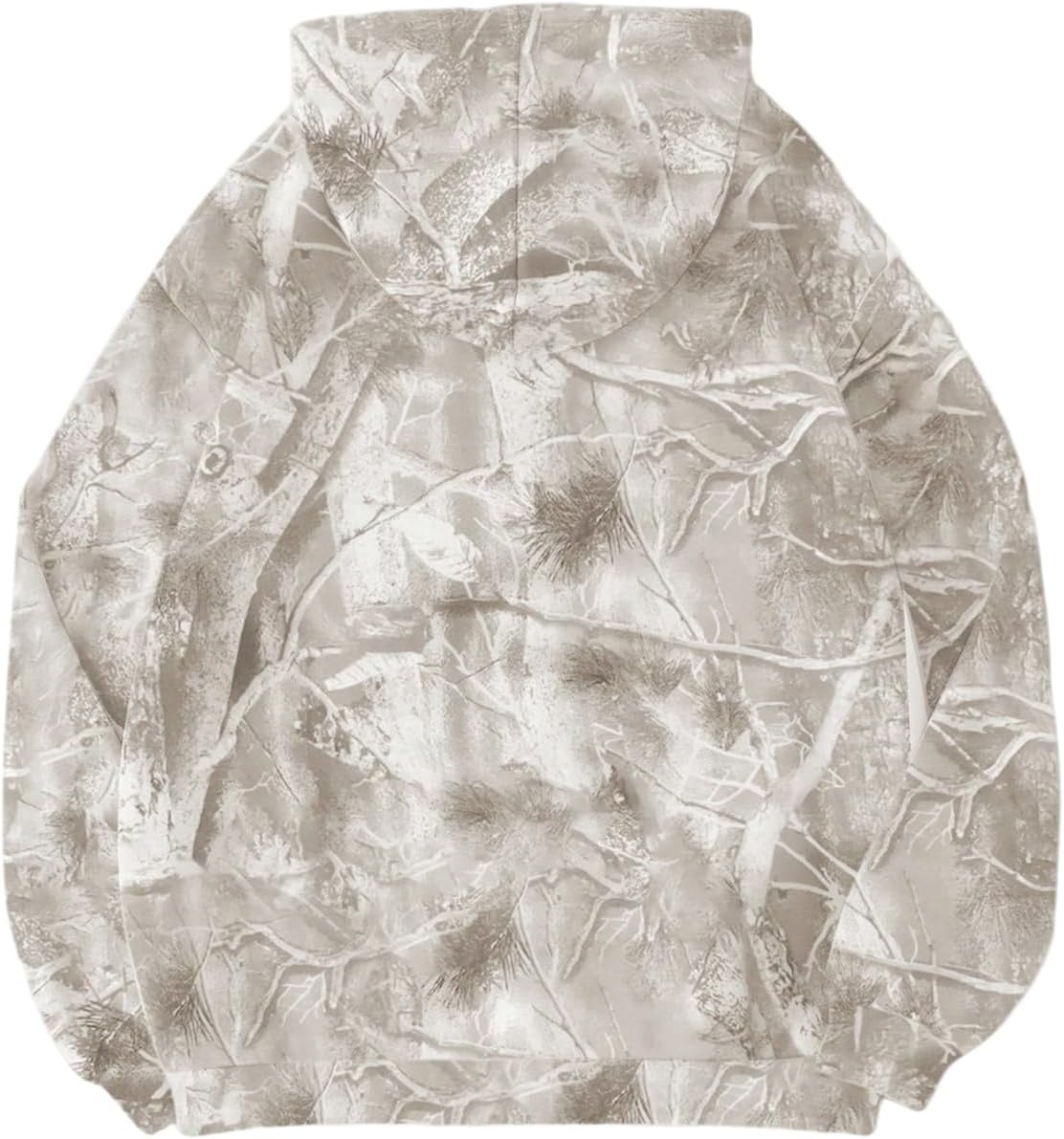 SOLY HUX Women's Plus Size Camo Hoodie Vintage Long Sleeve Hooded Sweatshirt Pullover Tops Streetwear - Image 3