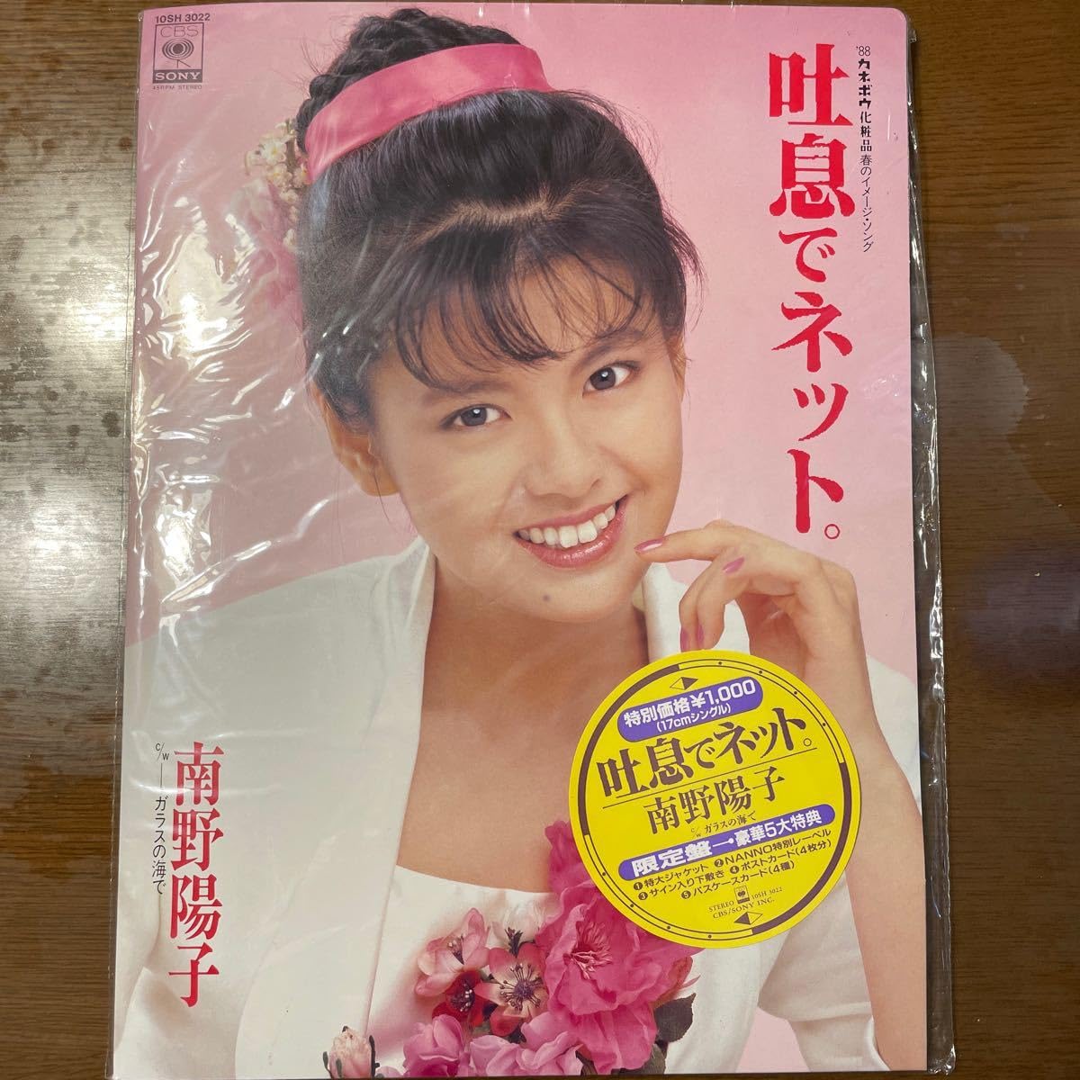 Amazon.co.jp: 南野陽子 吐息でネット 未開封5大 : 文房具・オフィス用品