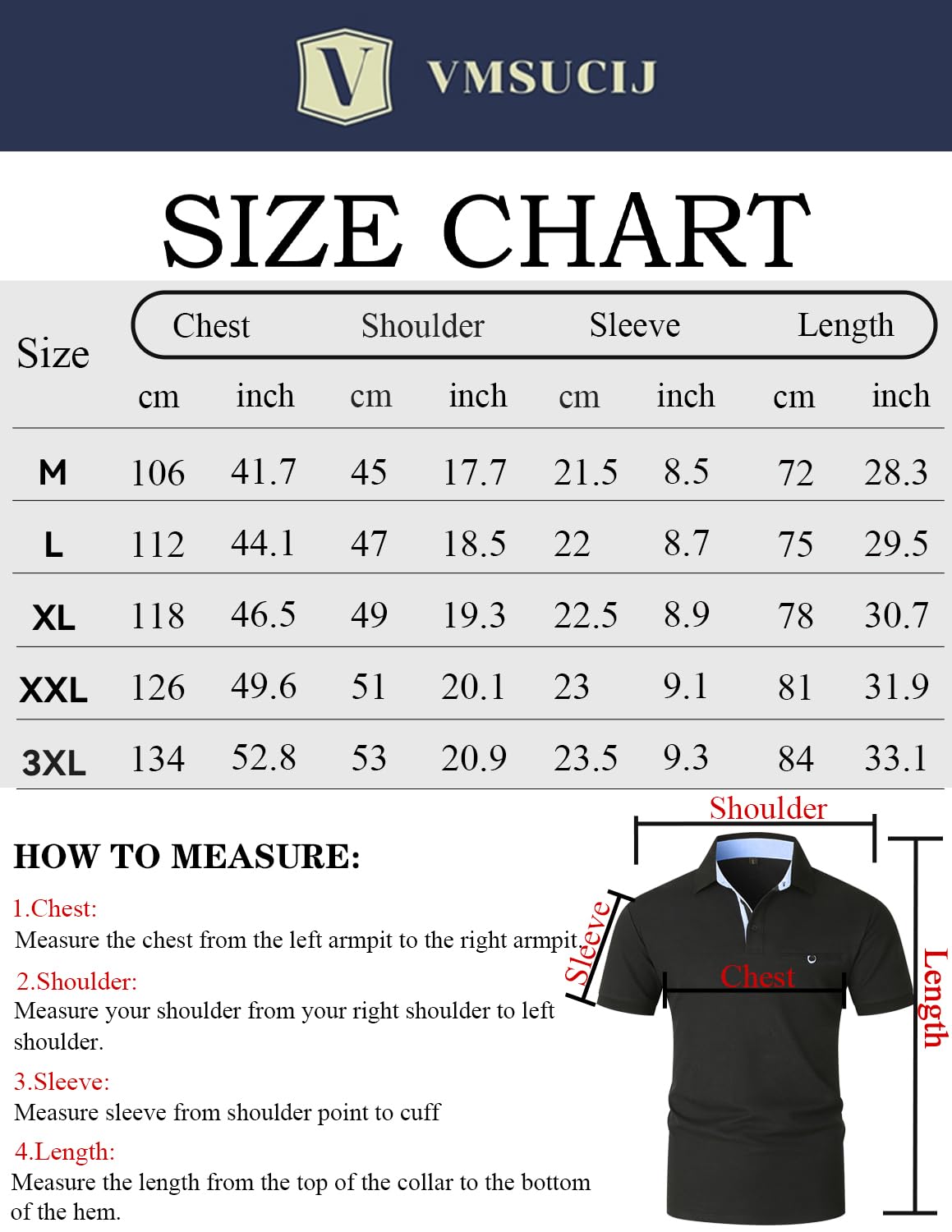 VMSUCIJ Polo Uomo Manica Corta in Cotone Giraffe Embroidery Classic Polo Neck Golf Shirt