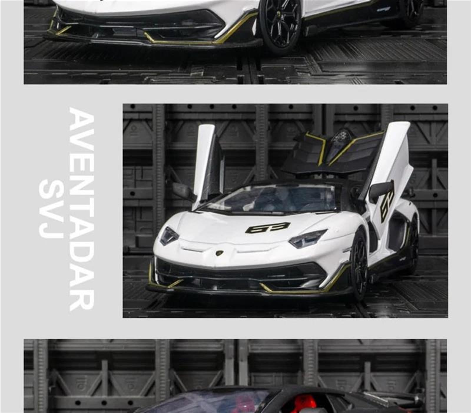 Amazon | ダイキャストカー 1/24 ランボルギーニ アヴェンタドール SVJ