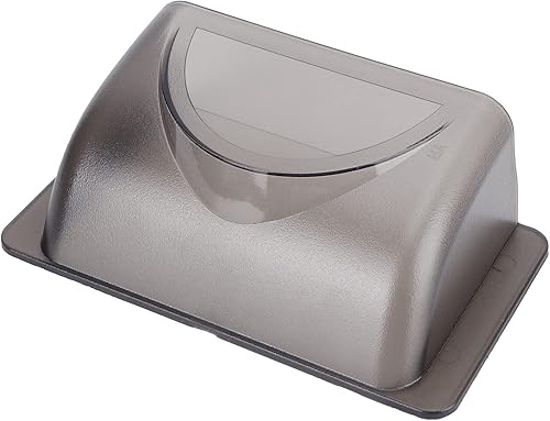 Plastic Rain Cover Access Controller Doorbell Fingerprint Device in Gray 1Pack