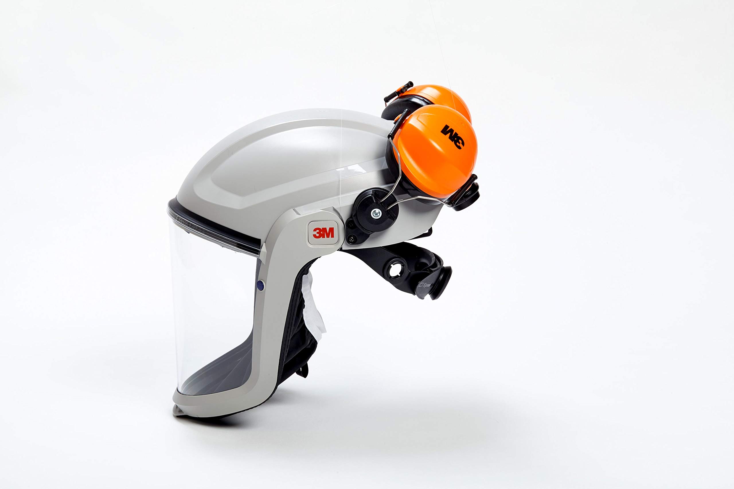 3M Versaflo 56740 M-207 - Protector facial respiratorio, con sello facial resistente al fuego, 8.5 pulgadas de altura, 15 pulgadas de largo, 9 pulgadas de ancho, estándar, gris