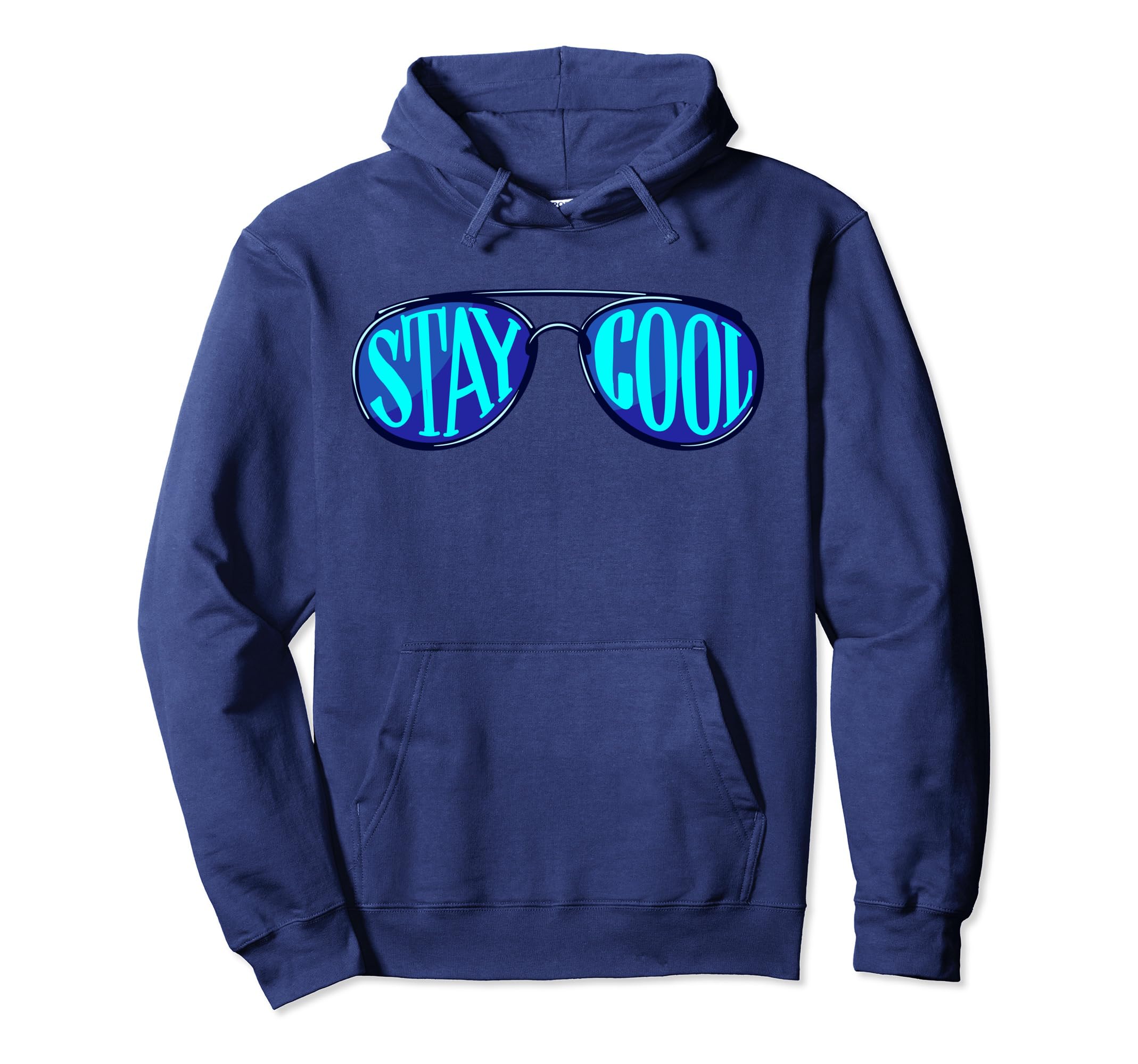 Funny Humorous Apparel & Clothing - dizeynsCool Statement Sun Glasses Awesome Chill Relax Pullover Hoodie