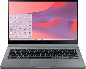 Samsung Galaxy Chromebook 2, processador Intel Core i3 de 13,3 polegadas, 128 GB, 8 GB de RAM, cinza mercúrio (modelo 2021) - XE530QDA-KA1US