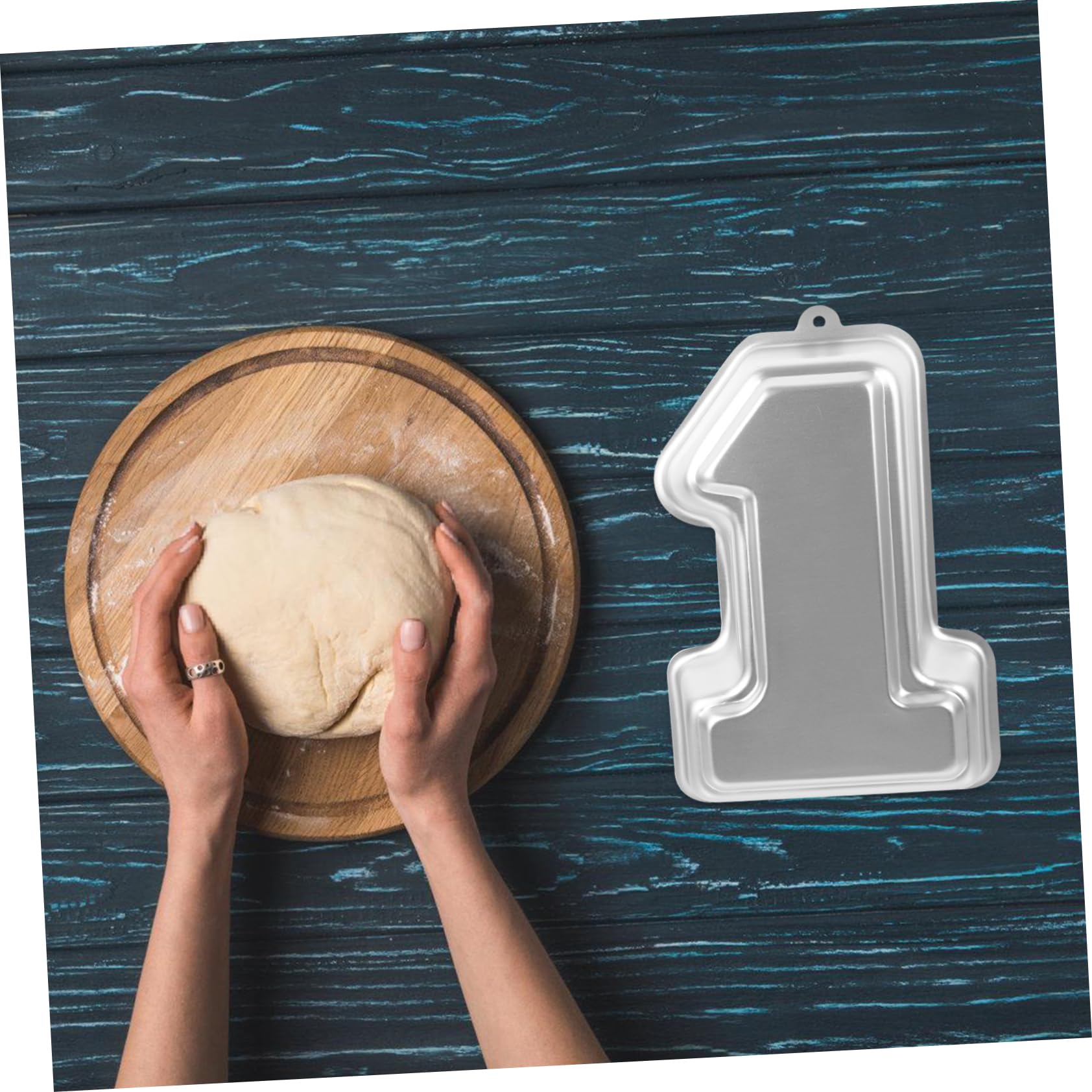 MAGICLULU 3pièces Moule à Gâteau Forme De Chiffre Pour Anniversaire Moule De Pâtisserie Pour Gâteaux Mousses Et Desserts Pour Et Célébrations