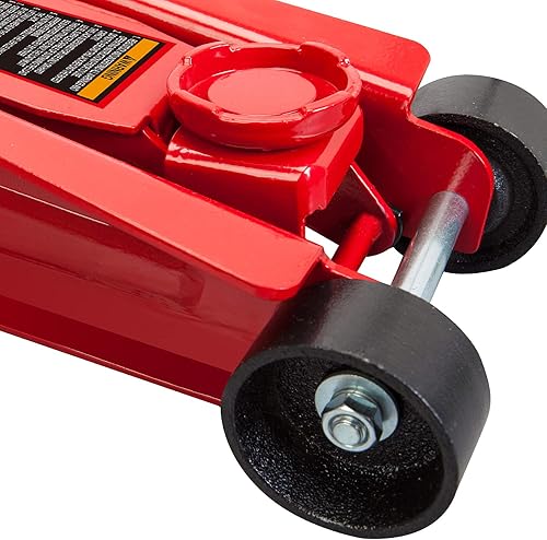 Miniatura 4 de BIG RED Gato hidráulico Torin de perfil bajo de 2,5 toneladas (5000 lb), rojo, AT825051R