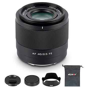 Viltrox AF 40mm f2.5 Eマウント フィルター付き 美品 Amazon.co.jp: VILTROX AF 40mm F2.5 E マウントレンズ レンズ