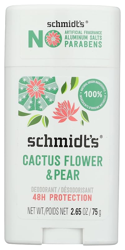 Desodorante Schmidt's Cactus Flower & Pear, 75 g