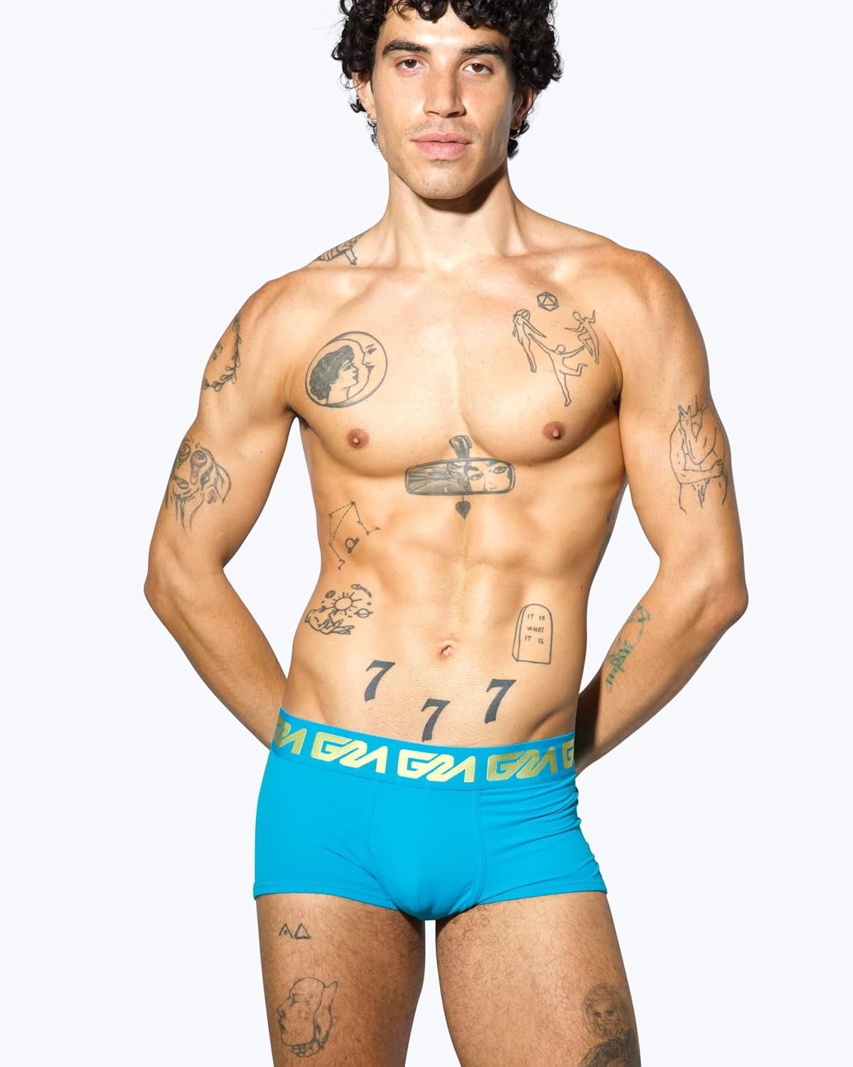 Garçon - Mens Trunks Underwear - Mykonos Trunk