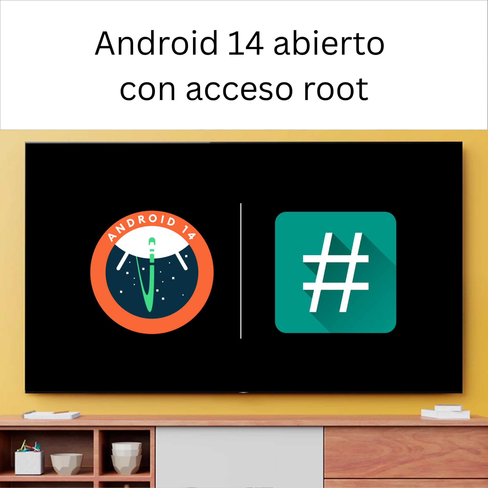 Orbsmart DS Player (S89L) - Android 14 Digital Signage Reproductor 4K Mini PC para 24/7 Uso Continuo (Fanless, Auto-On, Root, Modo Quiosco y Vertical, 4GB RAM, 32GB, LAN)