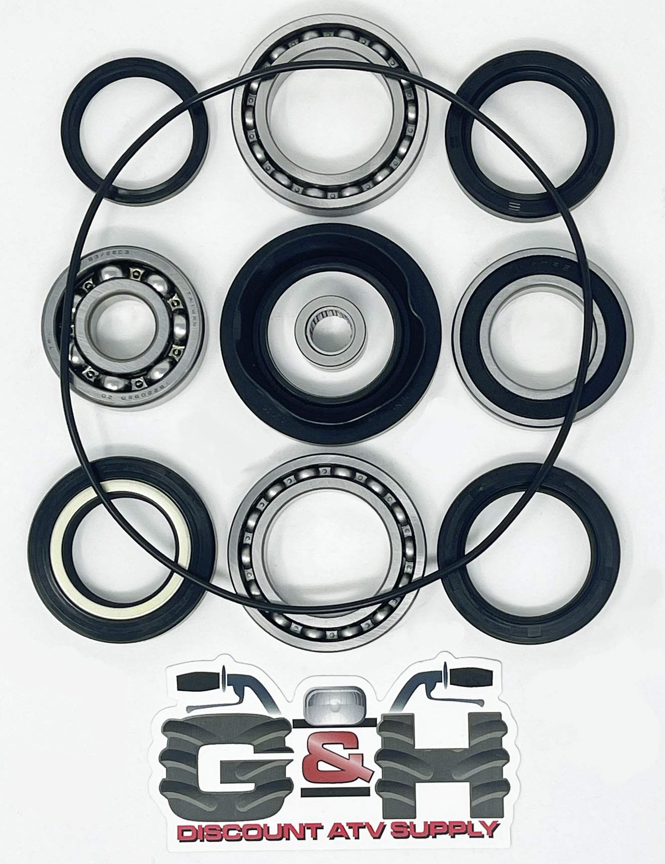 Quality Rear Differential Bearing and Seal Kit for the 1988-2000 Honda TRX 300 2x4 4x4 FW ATVs
