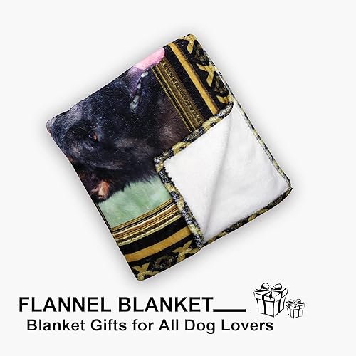 Miniatura 8 de Manta de pastor alemán para mujeres, hombres y niños, regalos de pastor alemán para los amantes de los perros, manta de perro súper suave y