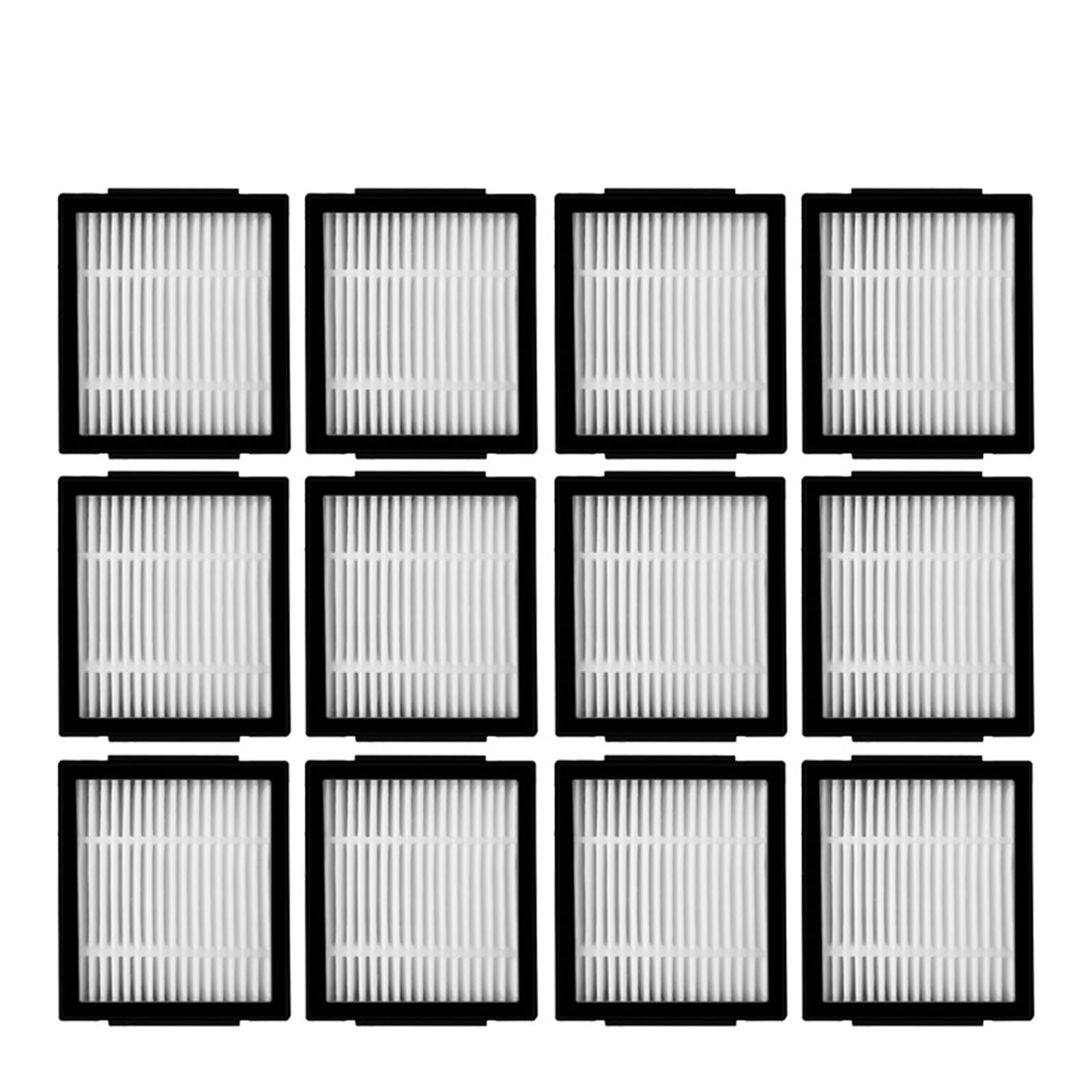 Spazzola Laterale Principale Filtro Hepa Panni for mocio Compatibili con Irobot Roomba Combo I5 /I5+ / J5 / J5+ Kit di Accessori for aspirapolvere Robot(12 Filter)