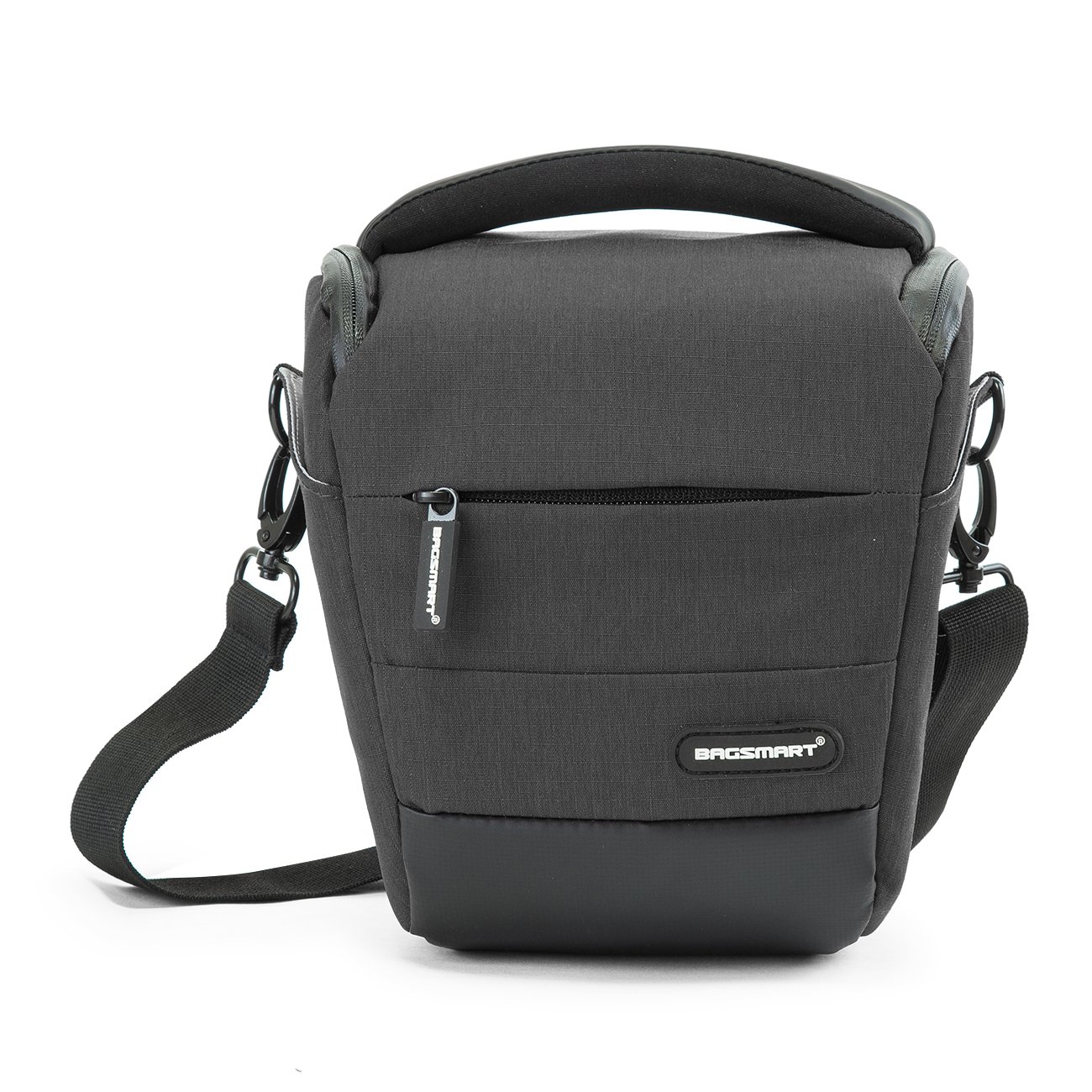 Buy BAGSMART Compact DSLR Camera Bag Shockproof Case Travel Padded Holster Shoulder Bag for