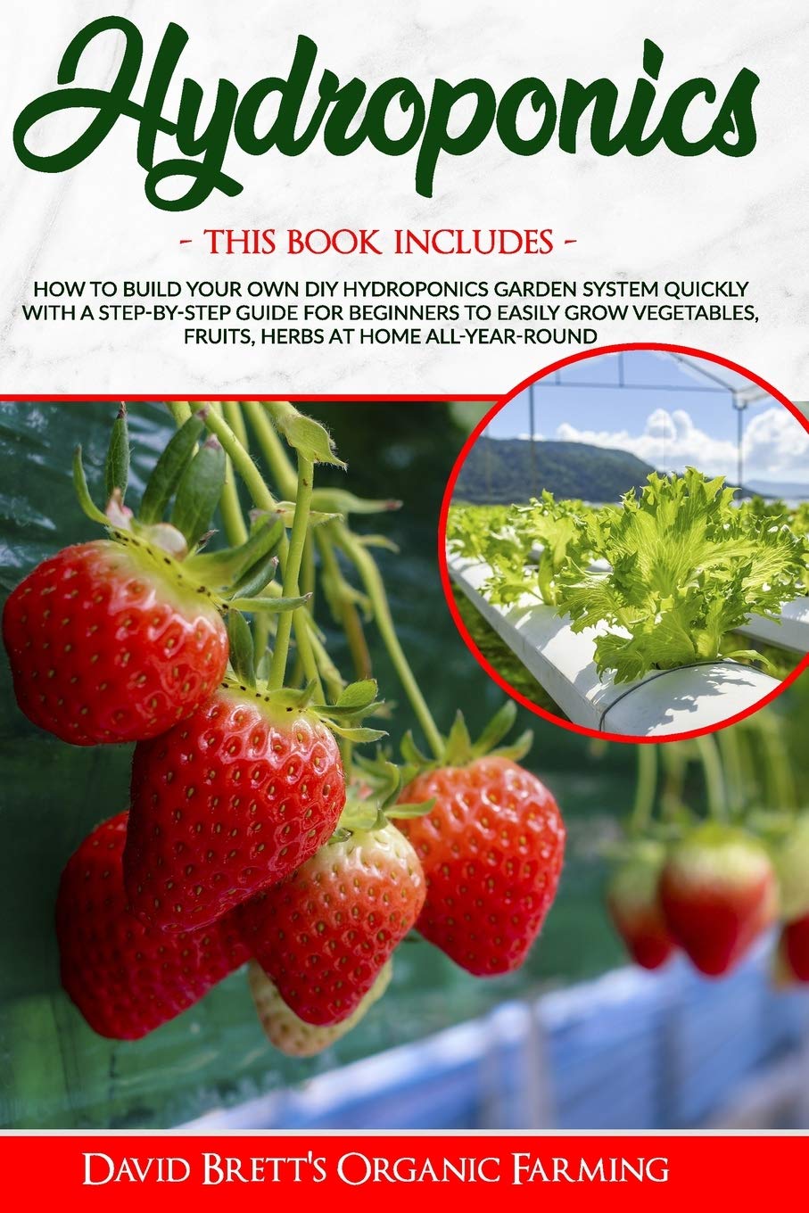 HYDROPONICS: This Book Includes: How To Build Your Own DIY Hydroponics Garden System Quickly With A Step-By-Step Guide For Beginners To Easily Grow ... At Home All-Year-Round (URBAN HOMESTEADING)
