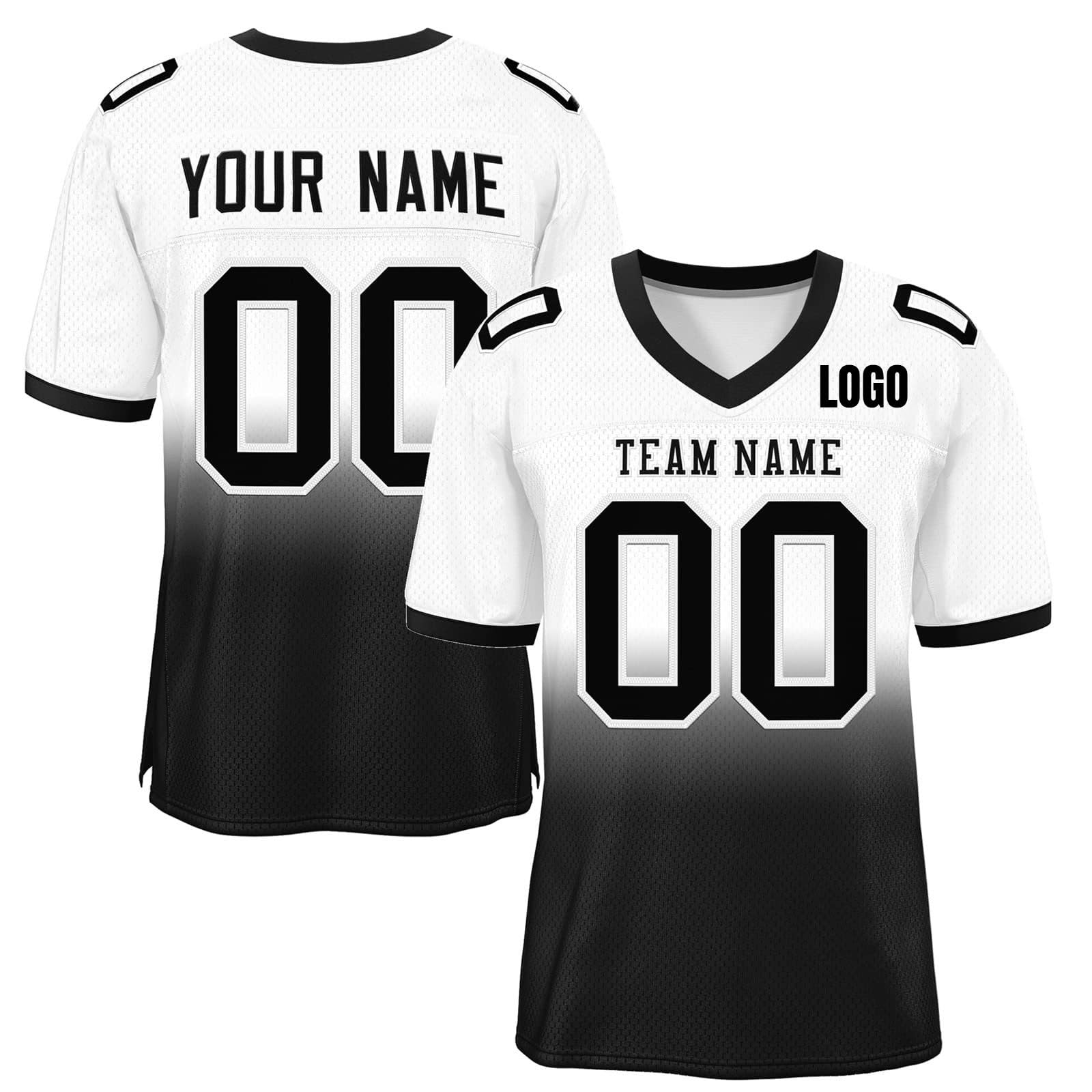 Magliette Personalizzate Maglie da Football Americano Maglie da Competizione ad Asciugatura Rapida con Nome e Numero Adatte a Bambini, Adolescenti, Uomini e Donne