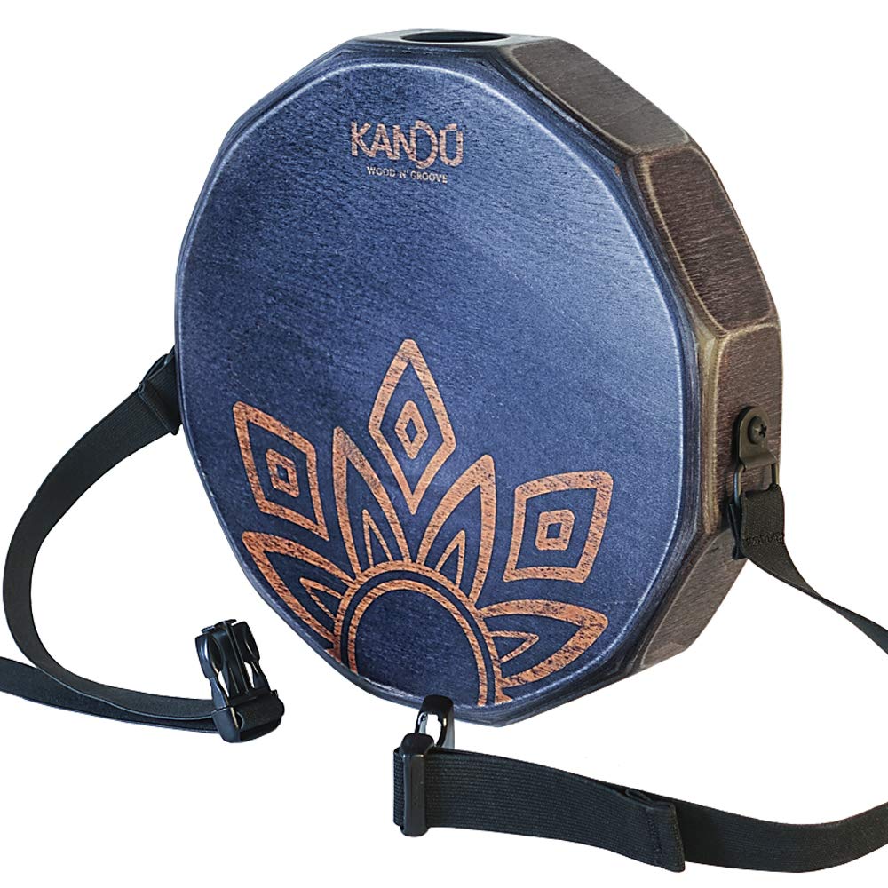 KTÄK -The First Handcrafted, Hand Drum Percussion, Two-Sound Cajón Body Snare, Portable Cajon by (Black)