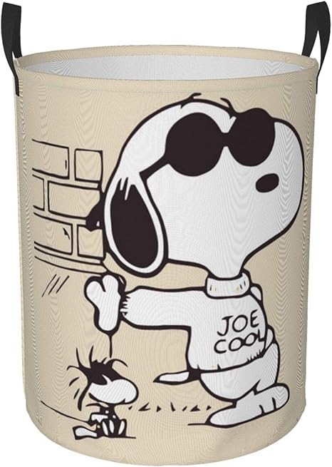 Amazon Co Jp スヌーピー 1 ランドリーバスケット め出来る ランドリーバッグ 大容量 取っ手付き 折りたたみ式 防水 雑貨整理 収納便利 ランドリーかご 収納ボックス ランドリー収納 いろんなデザイン ホーム キッチン