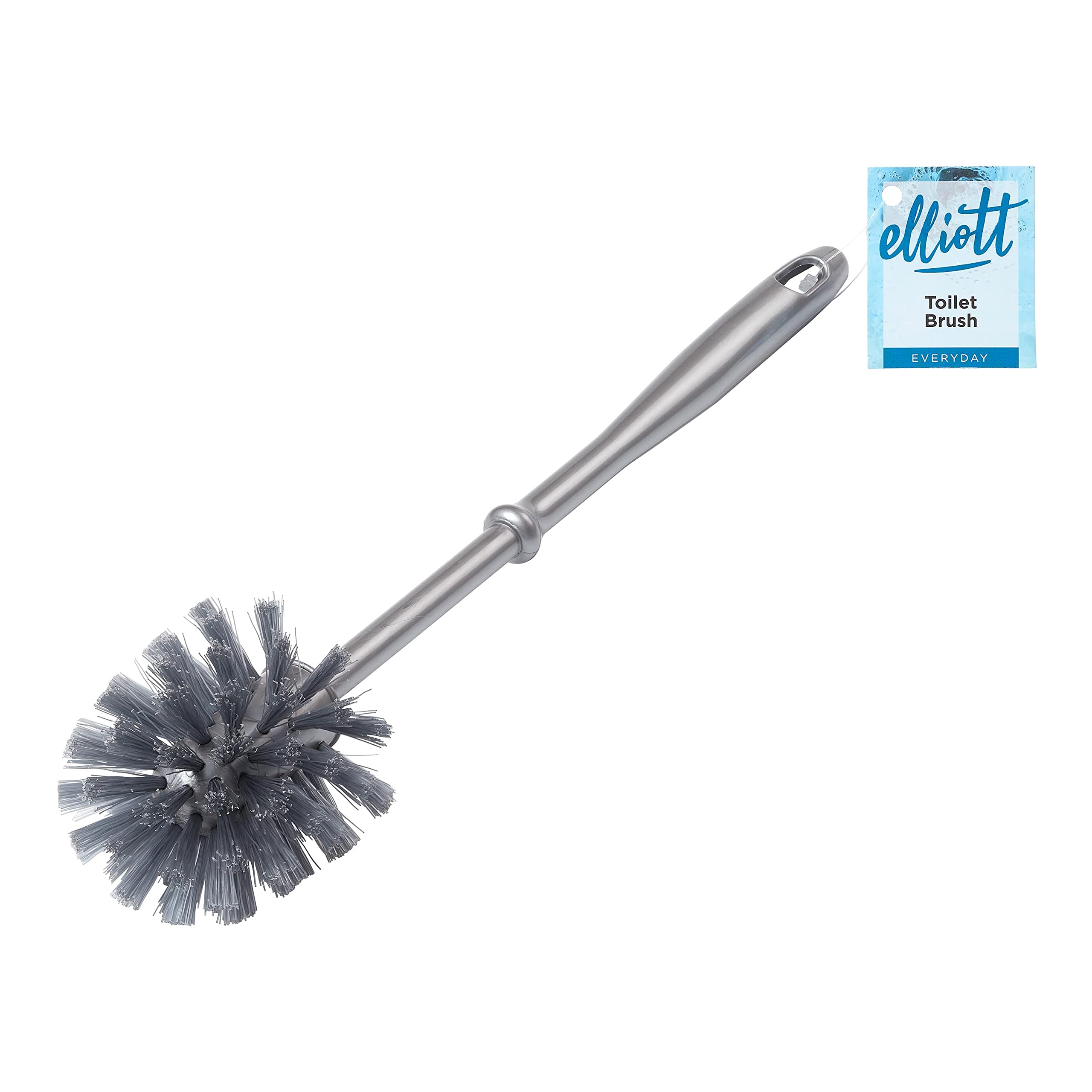 Elliott Toilet Brush, Grey, One Size