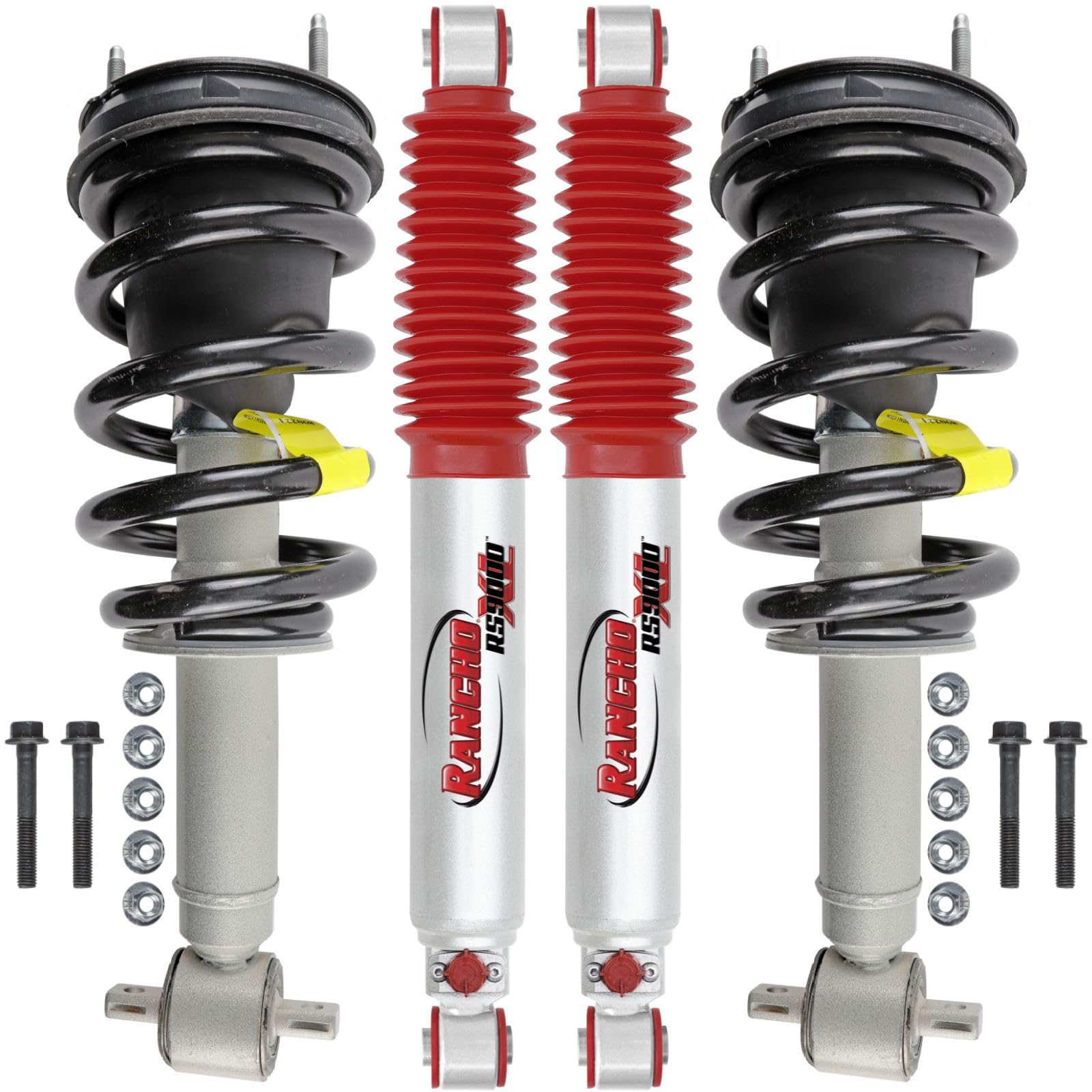 Rancho RS9000XL QuickLIFT Loaded Struts Pair - 2" Front Lift Kit For 2020-2023 Ram 1500 (No Off-Road Pkg)